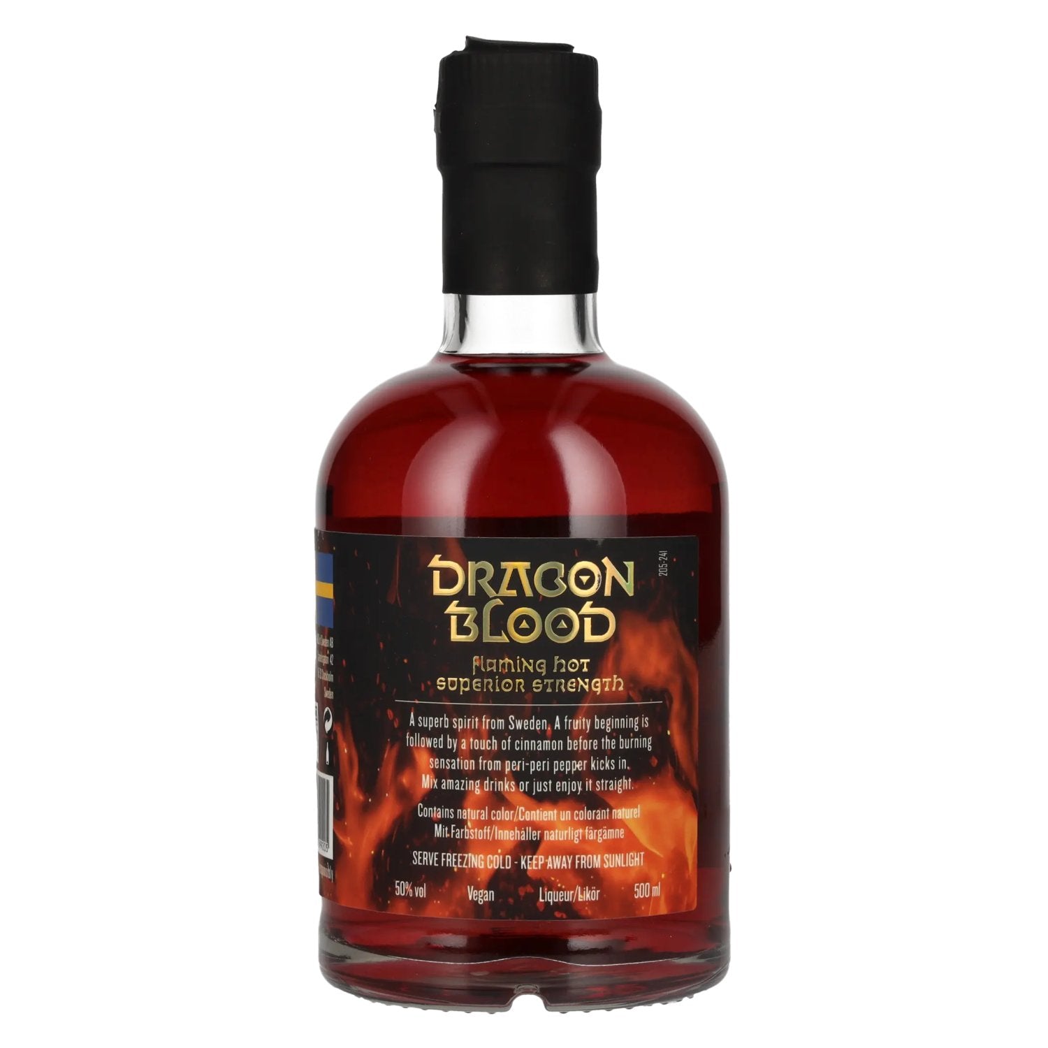 Dragon Blood Flaming Hot Superior Strength Liqueur 50% Vol. 0.5l