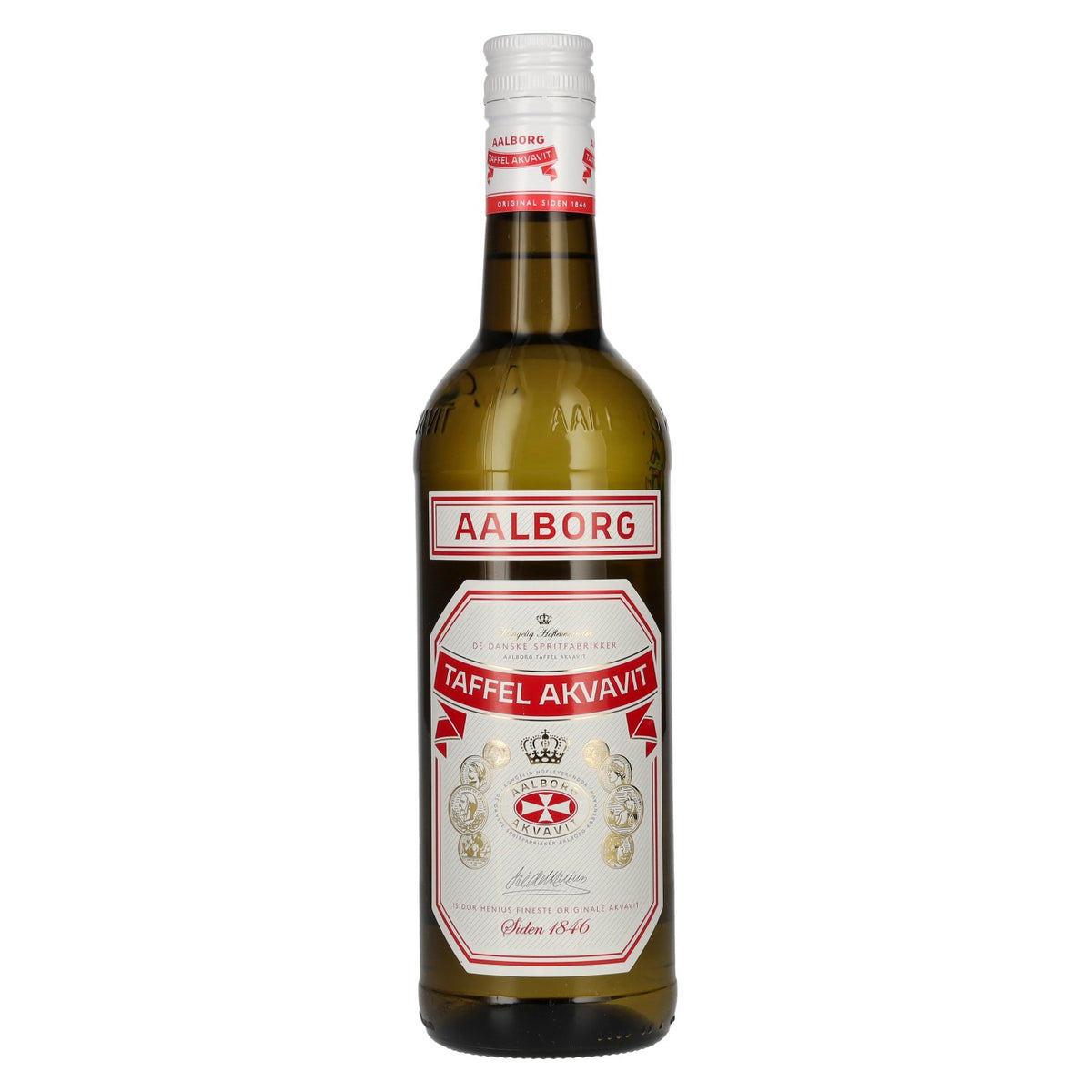 Aalborg Taffel Akvavit 41% ABV 0.7l