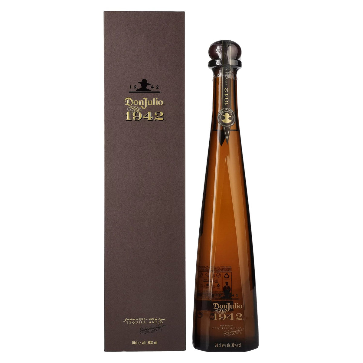 Don Julio 1942 Tequila Añejo 100% Agave 38% Vol. 0,7l in Geschenkbox