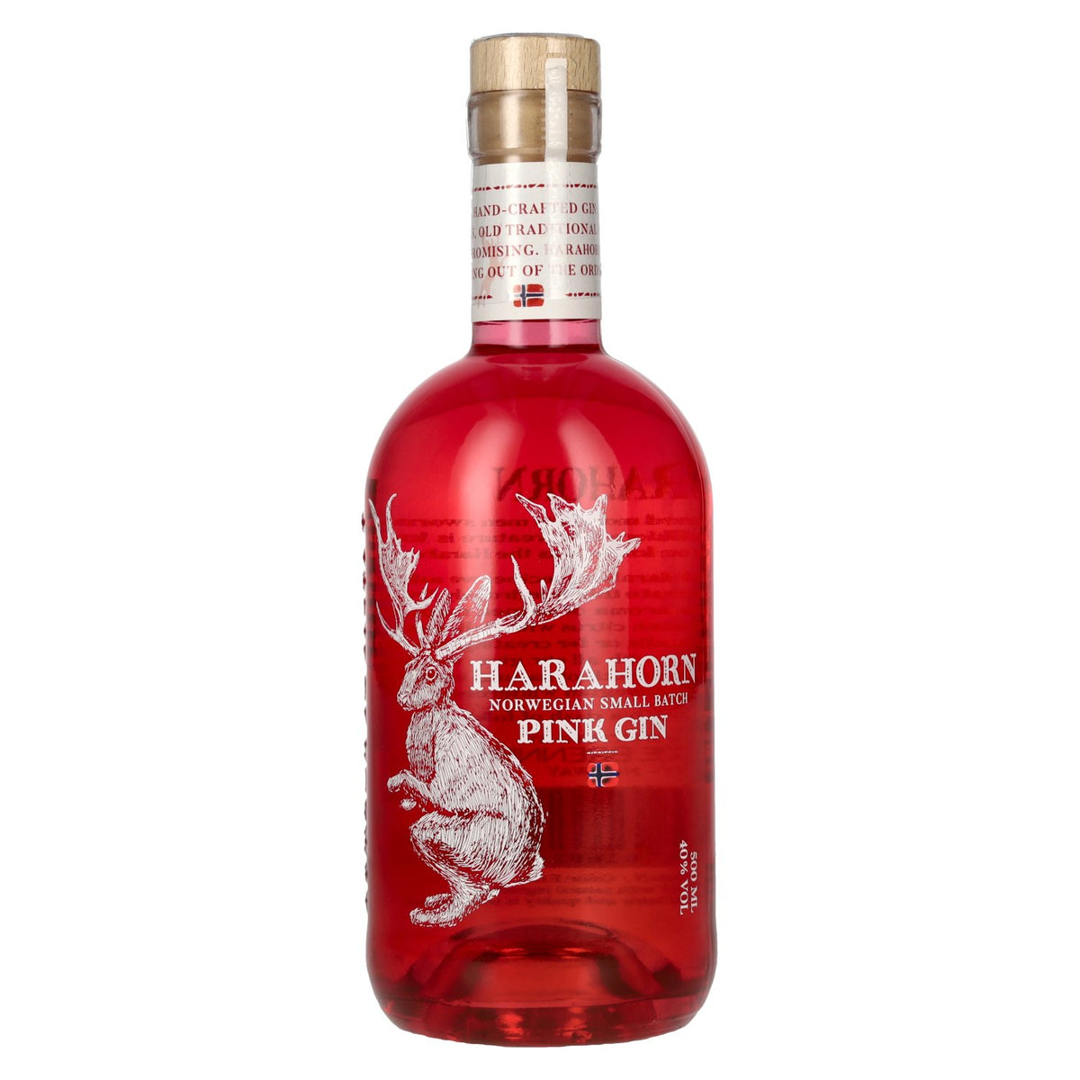 Harahorn Norwegian Small Batch Pink Gin 40% Vol. 0.5l