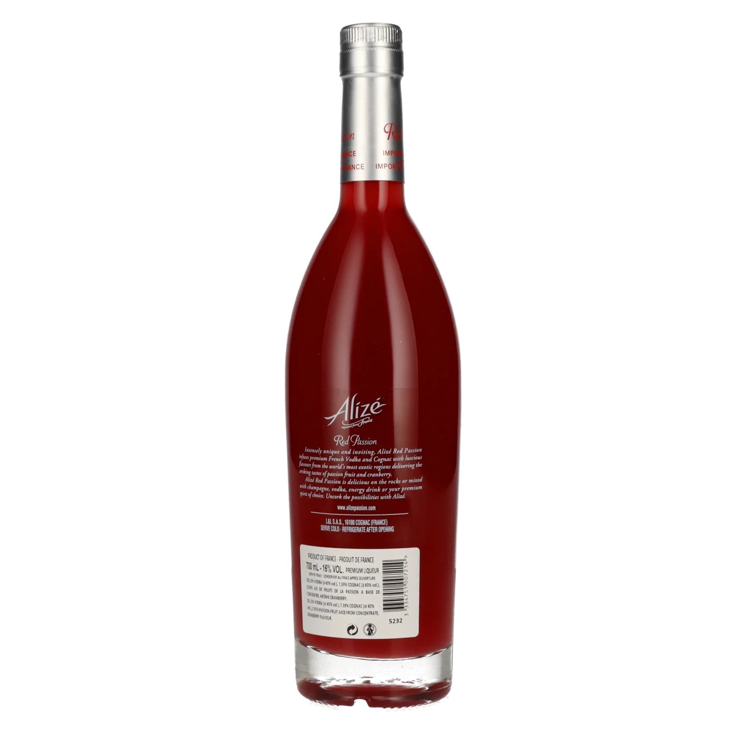 Alizé Red Passion Liqueur 16% Vol. 0.7l