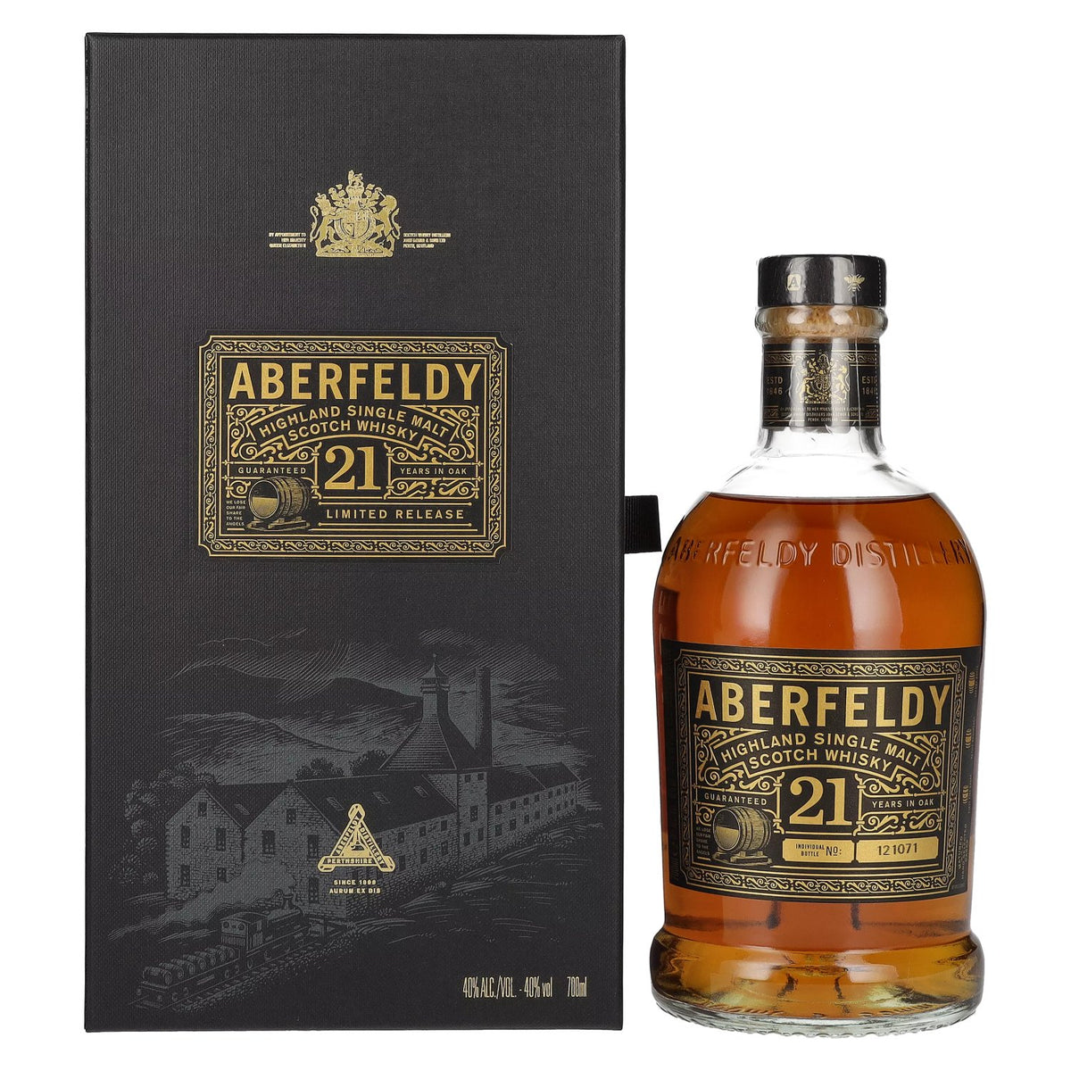 Aberfeldy 21 Years Old Highland Single Malt 40% Vol. 0,7l in Geschenkbox