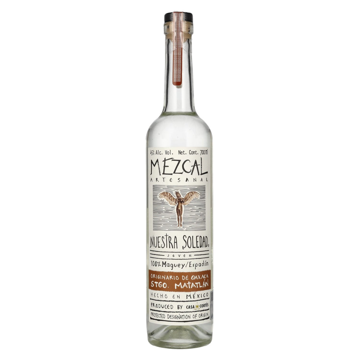 Nuestra Soledad Mezcal Joven STGO. MATATLÁN 45% Vol. 0.7l