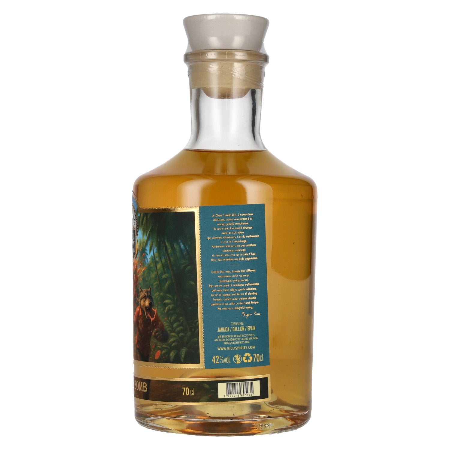 Famille Ricci FRUITY BOMB Rhum 42% Vol. 0,7l