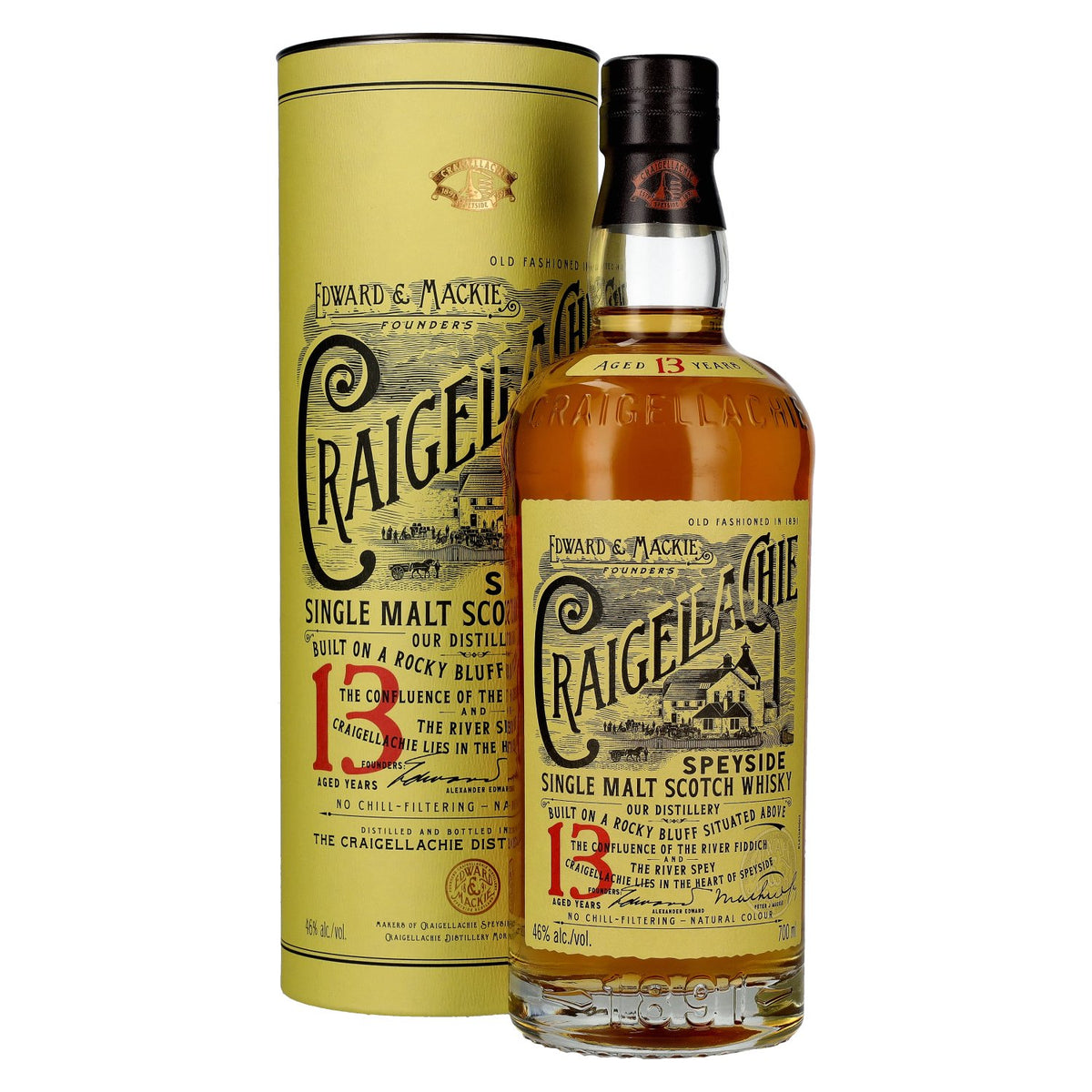 Craigellachie 13 Years Old Speyside Single Malt 46% Vol. 0.7l in Gift Box