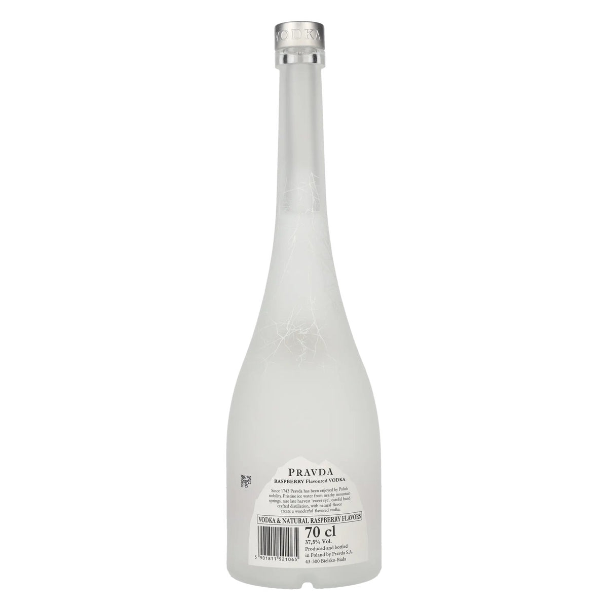 Pravda RASPBERRY Flavored Vodka 37.5% Vol. 0.7l