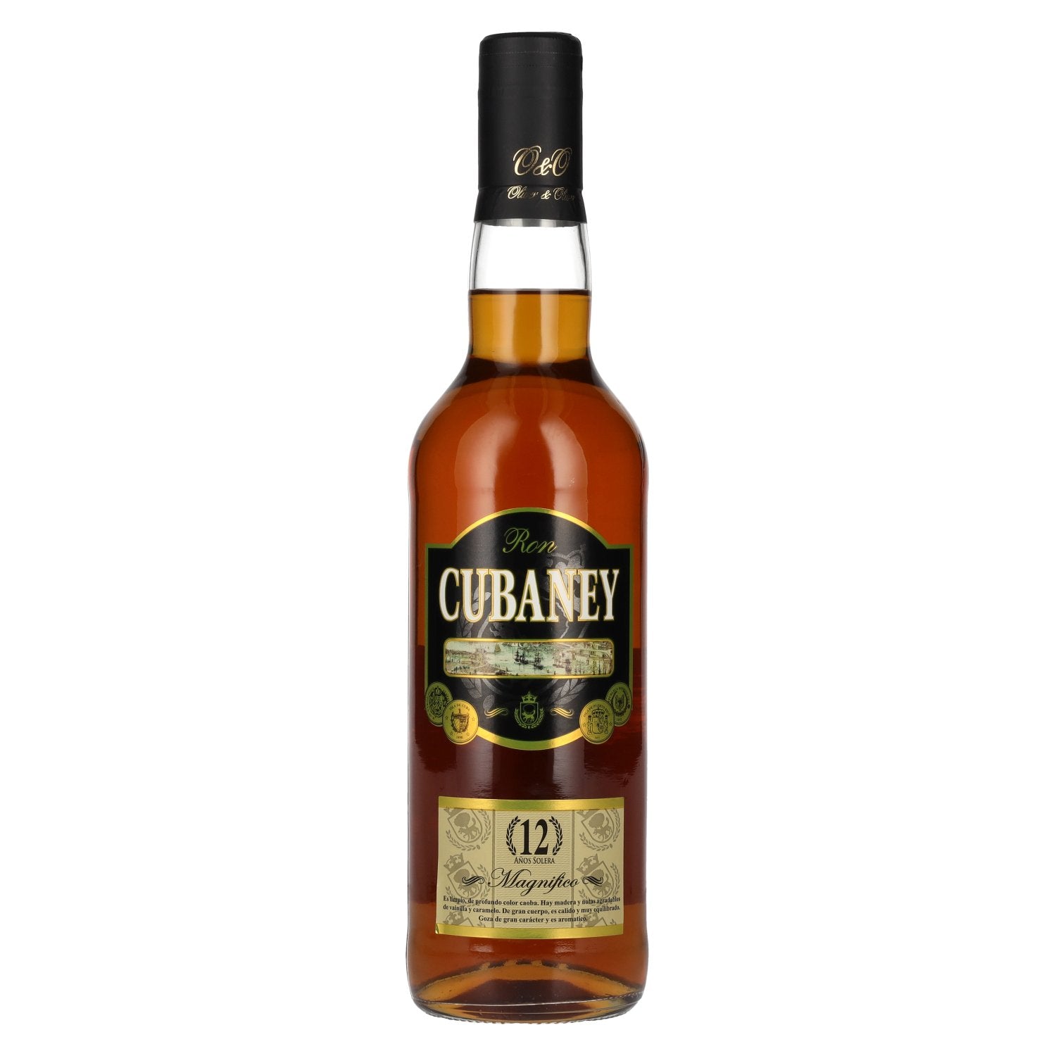 Ron Cubaney MAGNIFICO 12 Years Solera 38% Vol. 0.7l