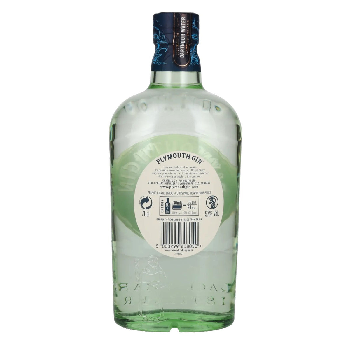 Plymouth Gin Navy Strength 57% vol. 0.7 l