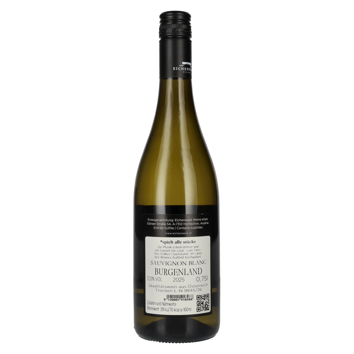 Eichenwald THE PRELUDE Sauvignon Blanc 2025 12% Vol. 0.75L