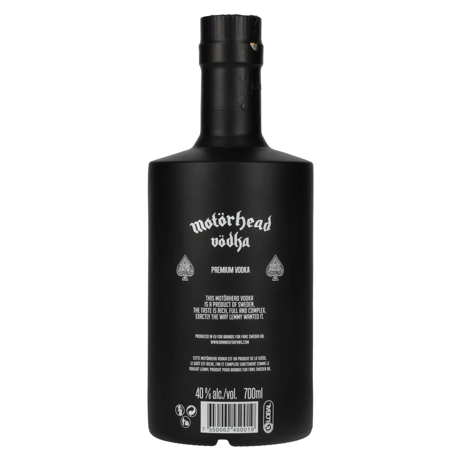 Motörhead Vödka Premium Vodka 40% Vol. 0.7l