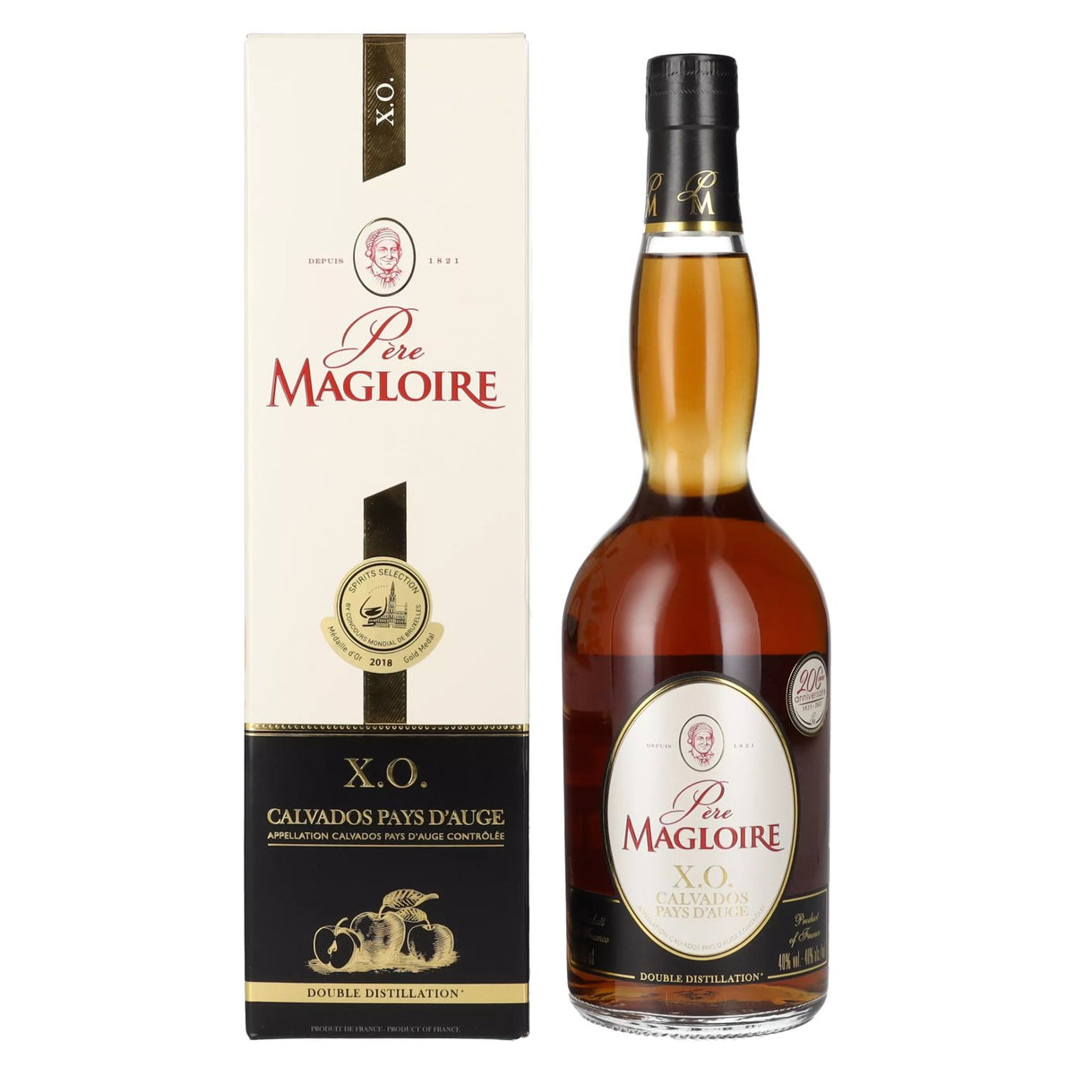 Père Magloire Calvados Pays D'Auge X.O. 40% Vol. 0.7l in gift box