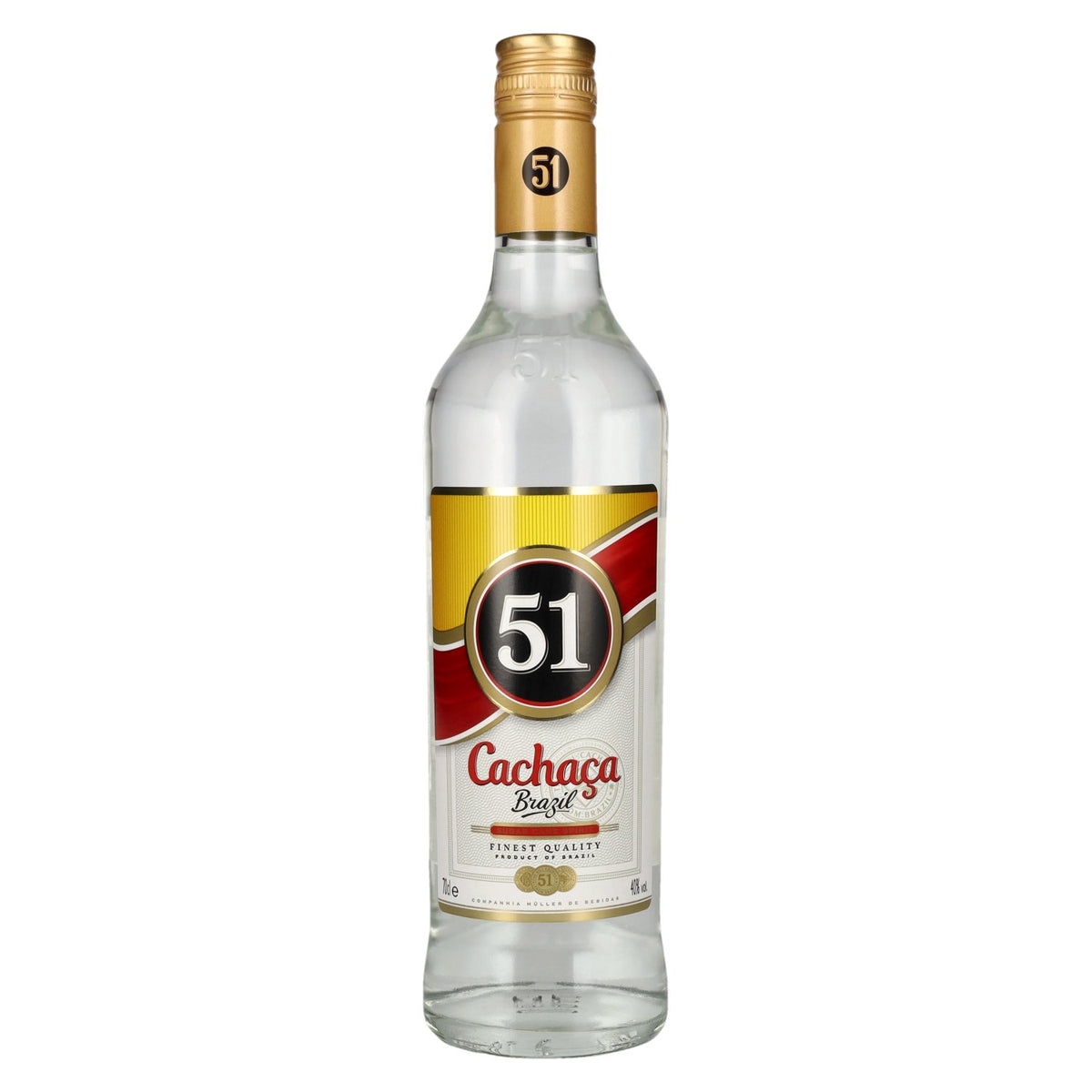 Cachaça 51 Brazil Sugar Cane Spirit 40% ABV 0.7l