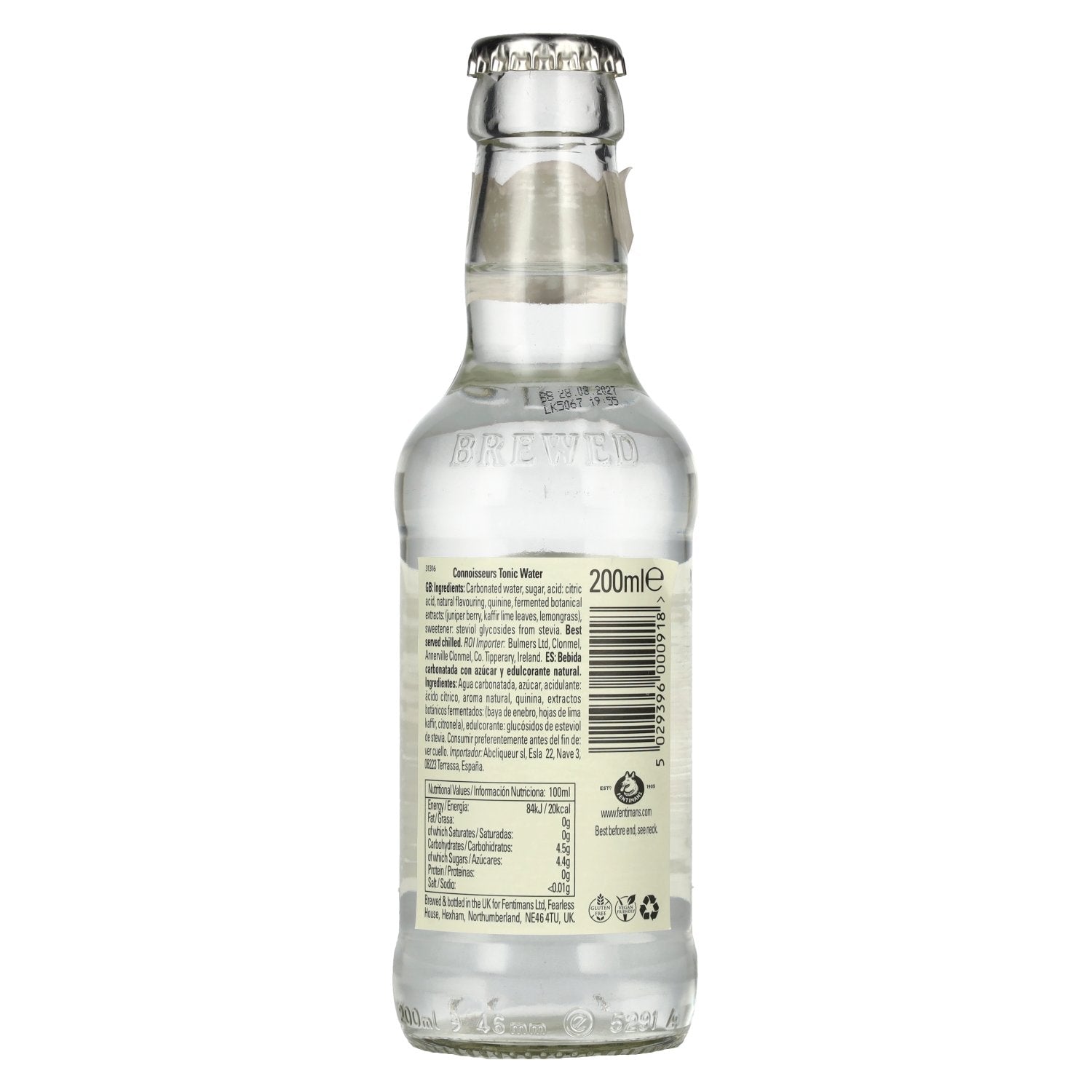 Fentimans CONNOISSEURS Tonic Water 0,2l