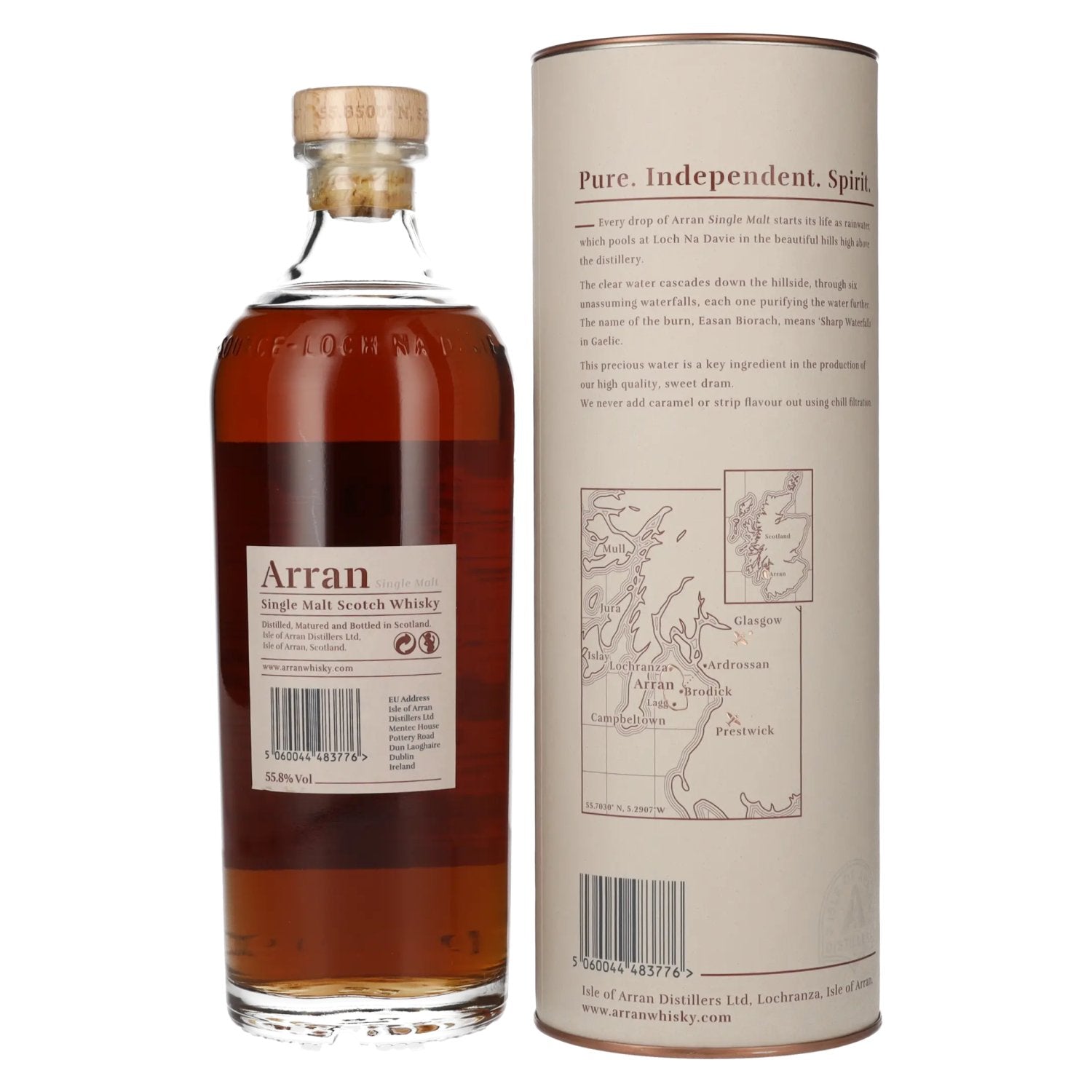 Arran Single Malt SHERRY CASK The Bodega 55.8% Vol. 0.7l in Gift Box