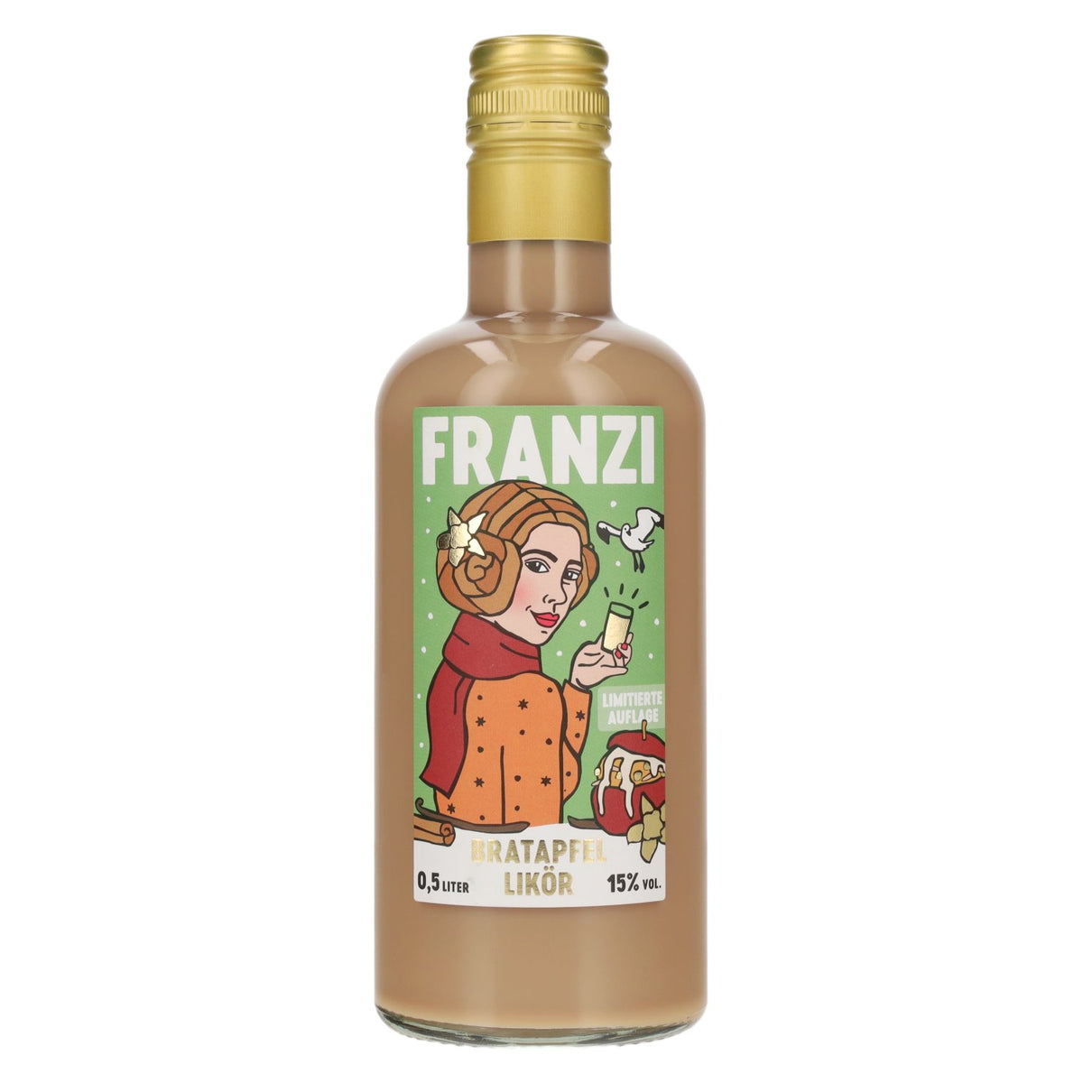 Franzi Bratapfel Likör 15% Vol. 0,5l