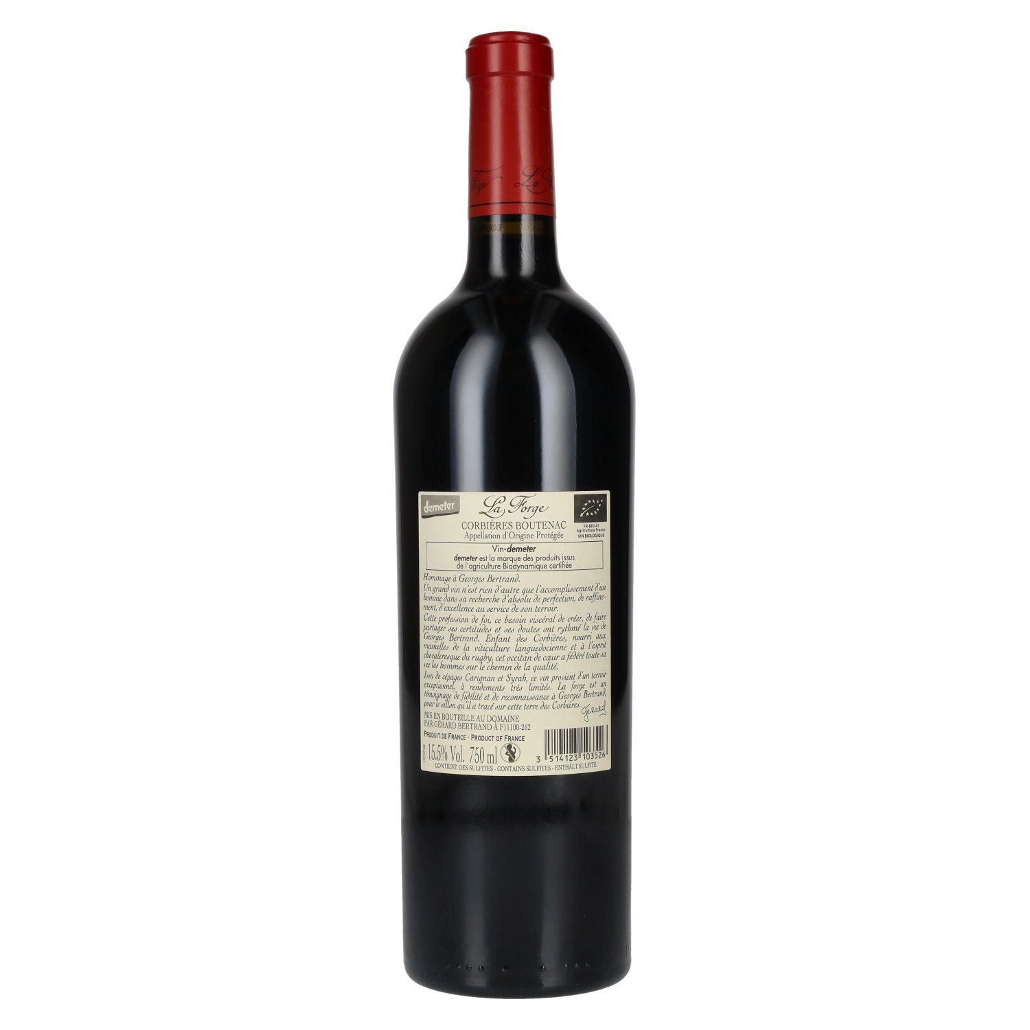 Gérard Bertrand La Forge 2023 15.5% Vol. 0.75l