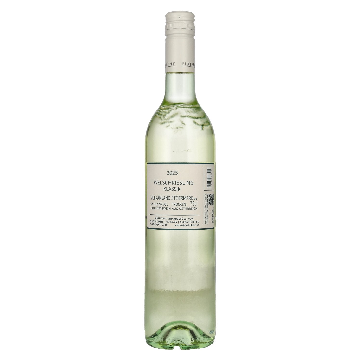 Platzer Welschriesling Klassik Vulkanland Steiermark DAC 2025 11.5% Vol. 0.75l