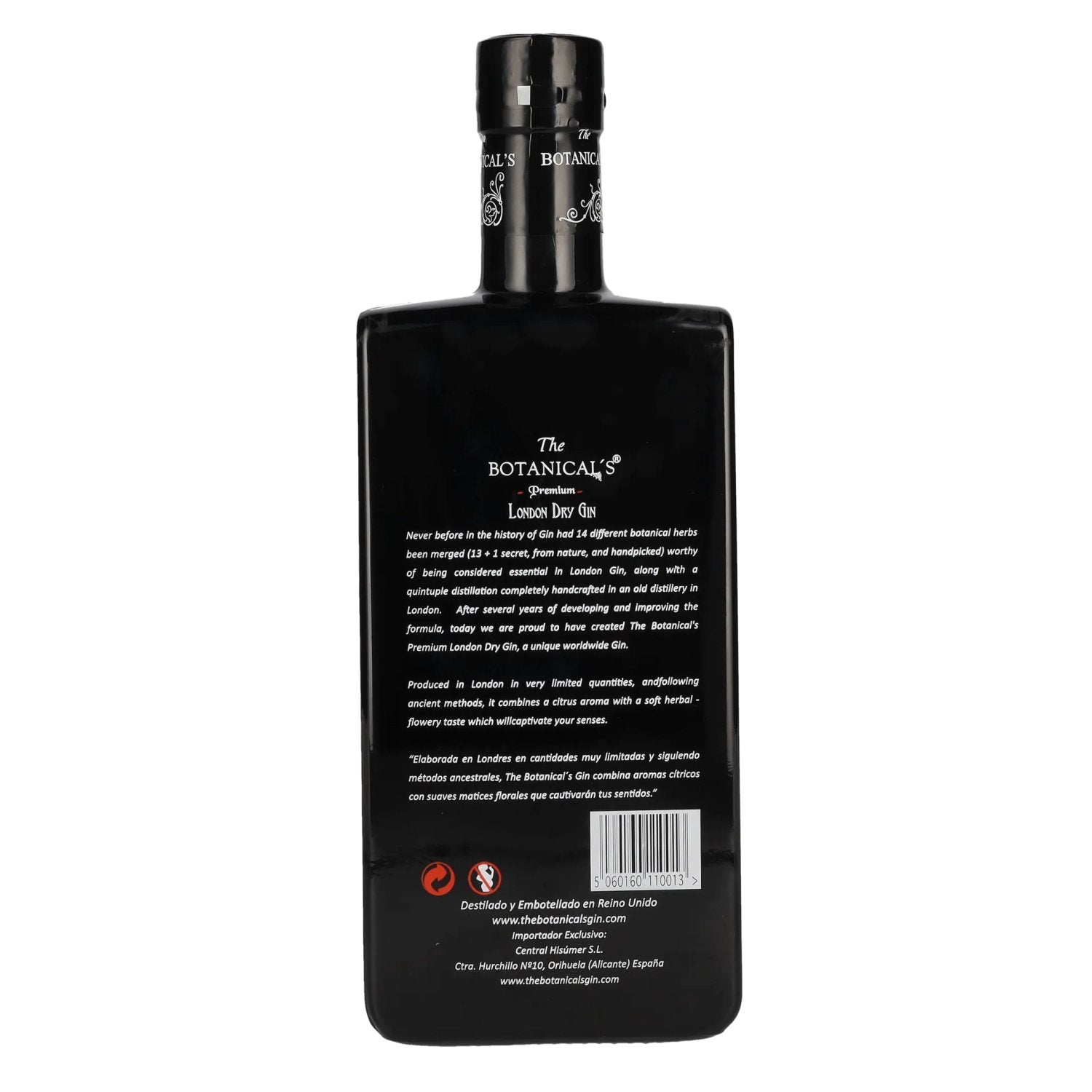The Botanical's Premium London Dry Gin 42,5% Vol. 0,7l