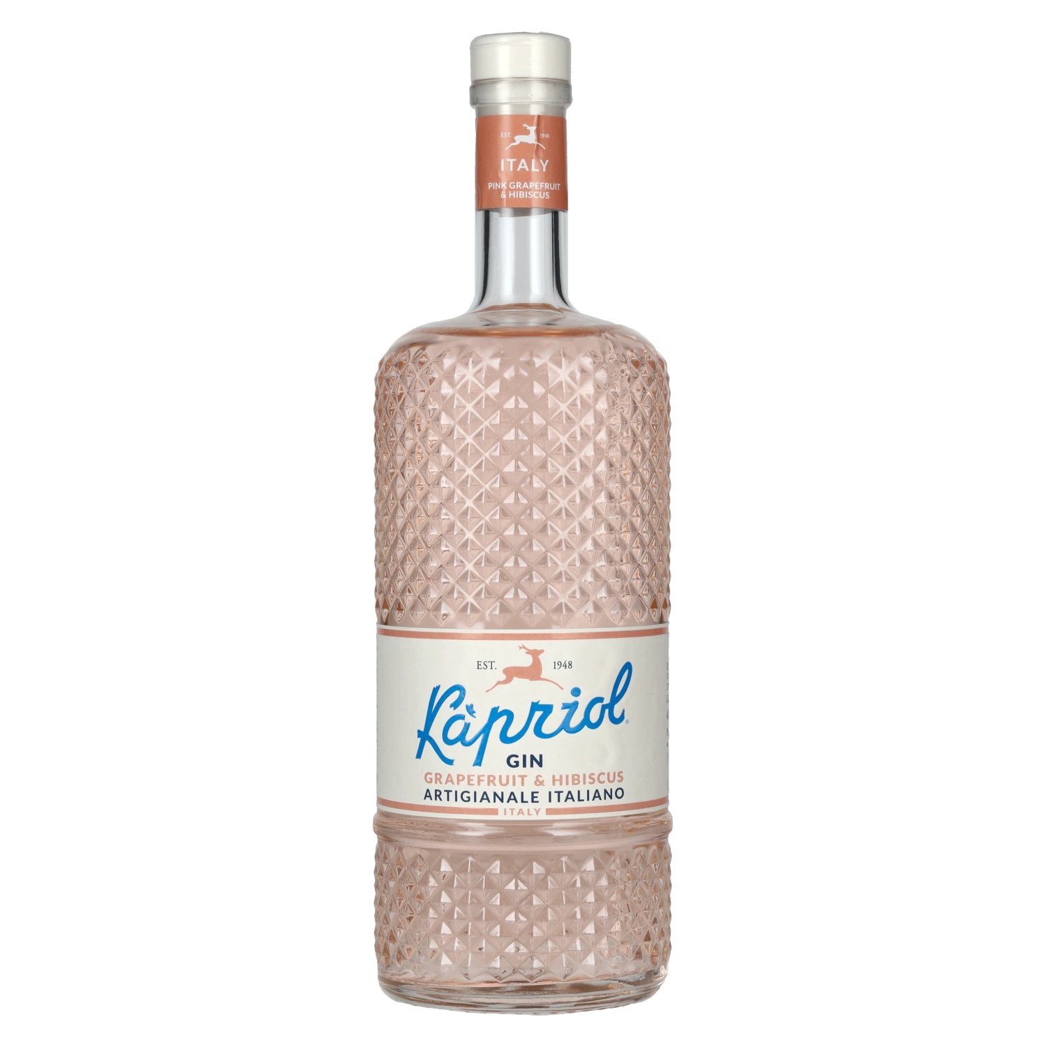Kapriol GRAPEFRUIT & HIBISCUS Italian Artisan Gin 40.7% Vol. 0.7l