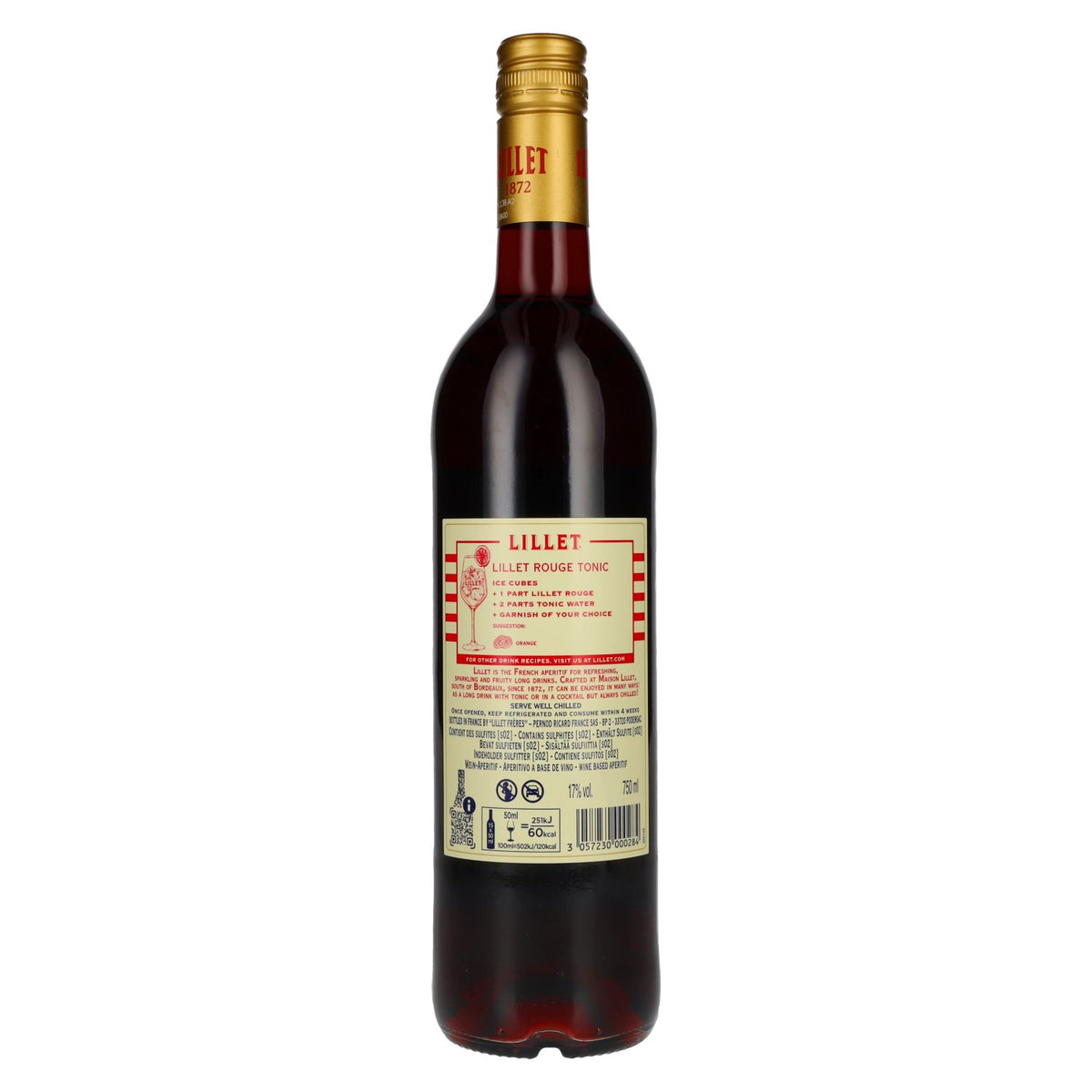 Lillet Rouge 17% Vol. 0.75l