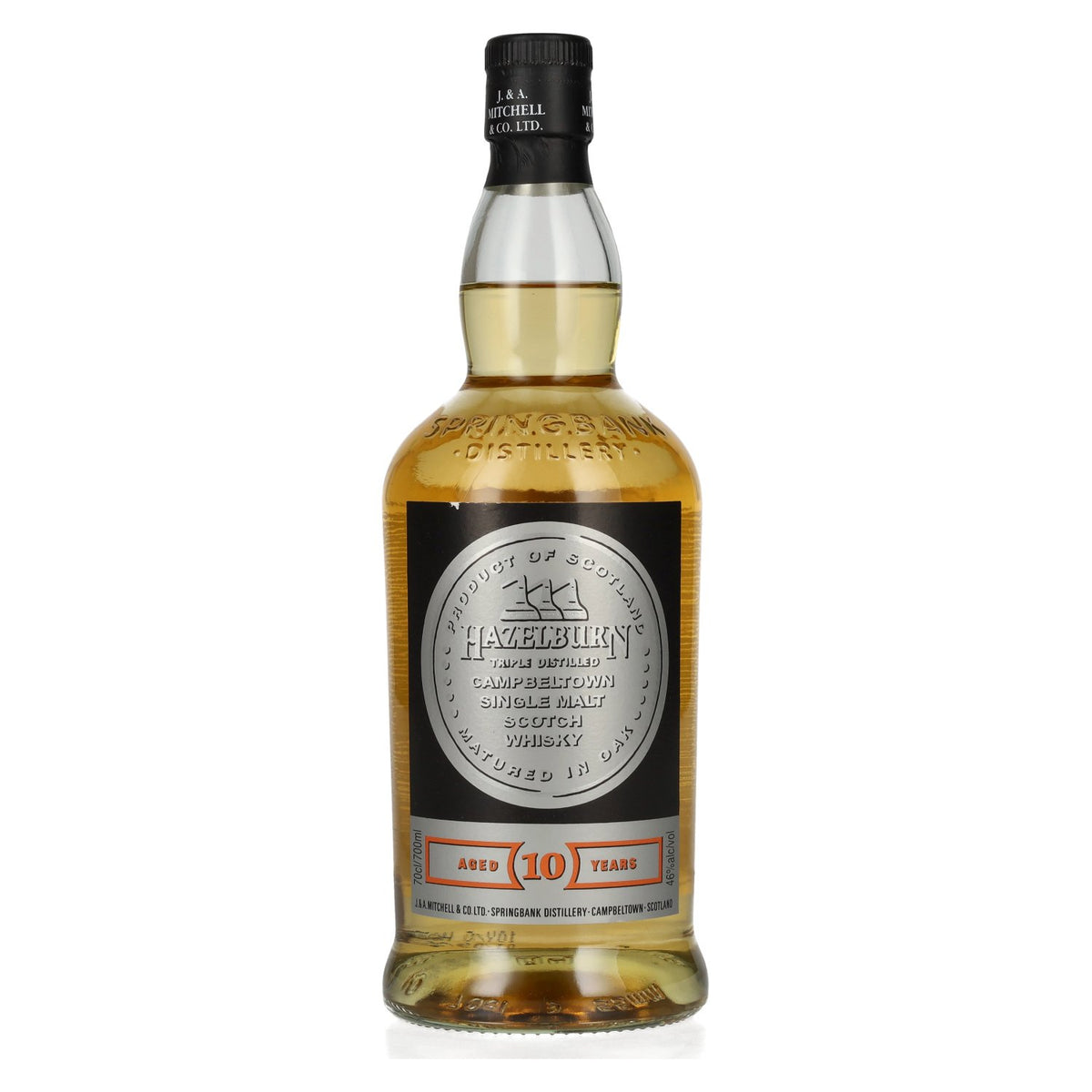 Hazelburn 10 Years Old Campbeltown Single Malt Scotch Whisky 46% Vol. 0.7l