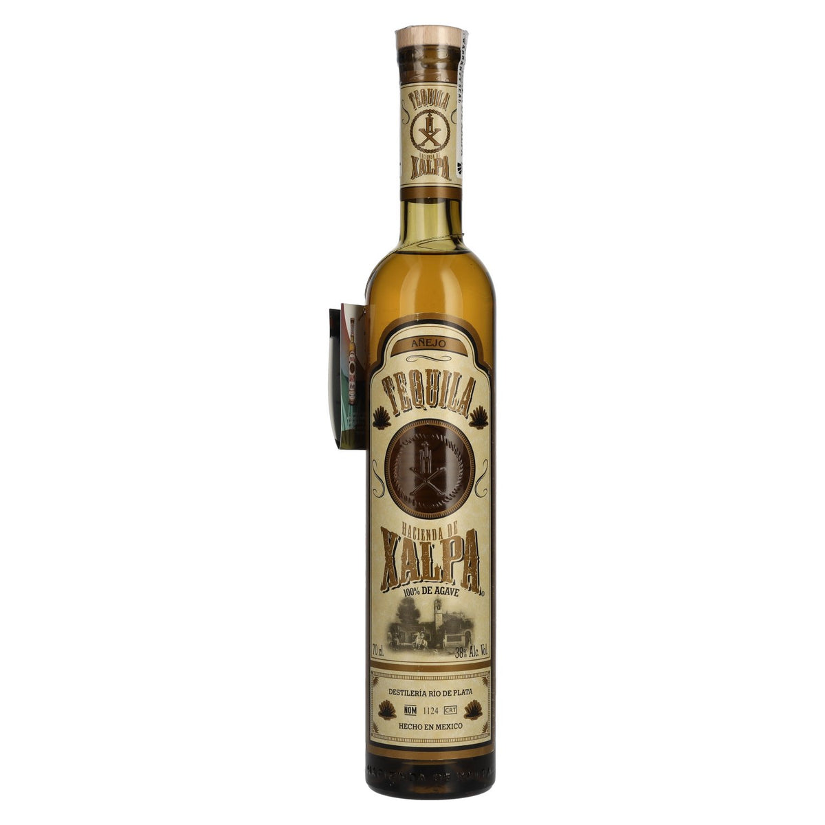 Hacienda De Xalpa Tequila Añejo 100% Agave 38% Vol. 0.7l