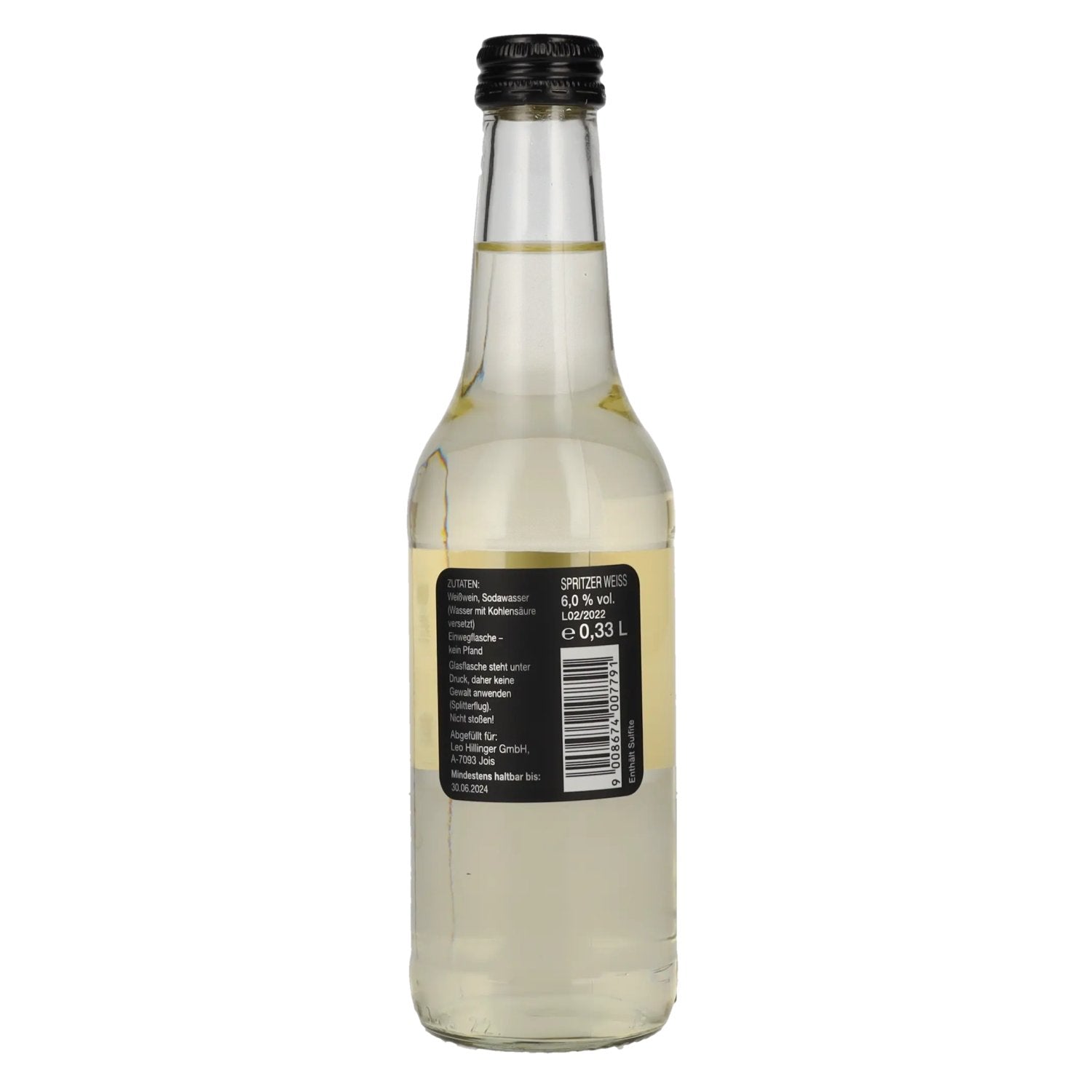 Hillinger Hill Spritz White 5.5% Vol. 0.33l