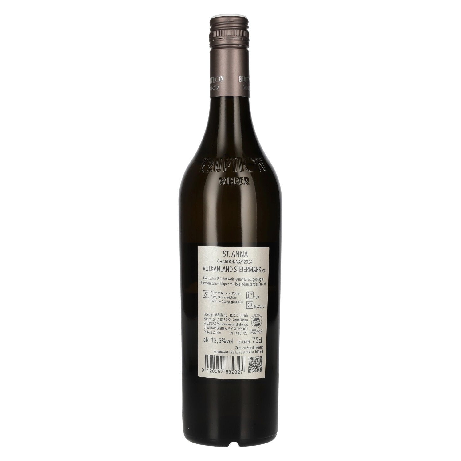 Weinhof Ulrich St. Anna Chardonnay Vulkanland Steiermark DAC 2024 13,5% Vol. 0,75l