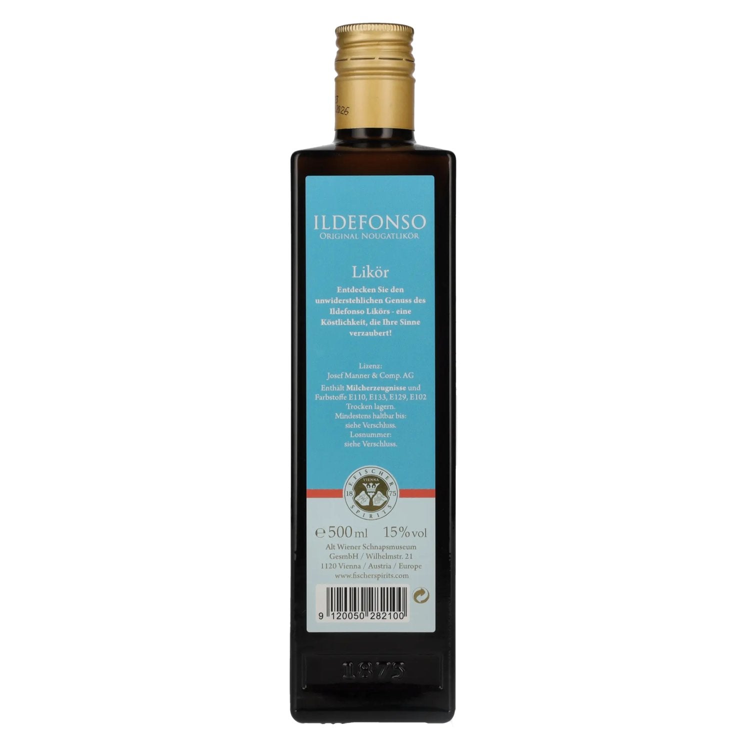 Ildefonso Original Nougatlikör 15% Vol. 0,5l