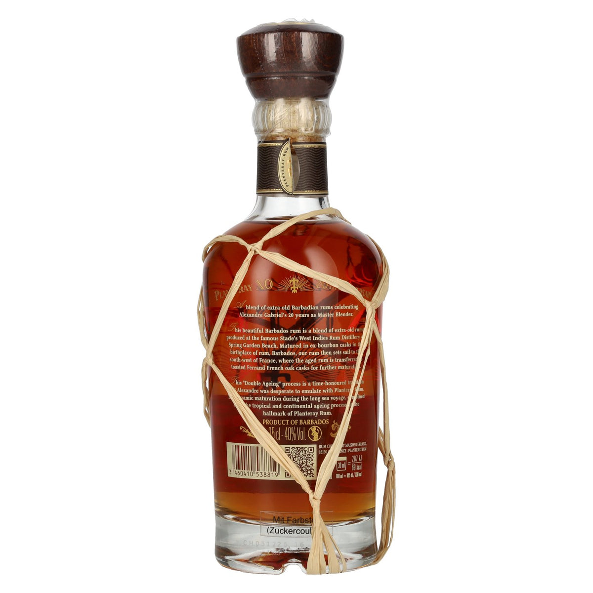 Plantation Rum BARBADOS XO 20th Anniversary 40% Vol. 0.35l