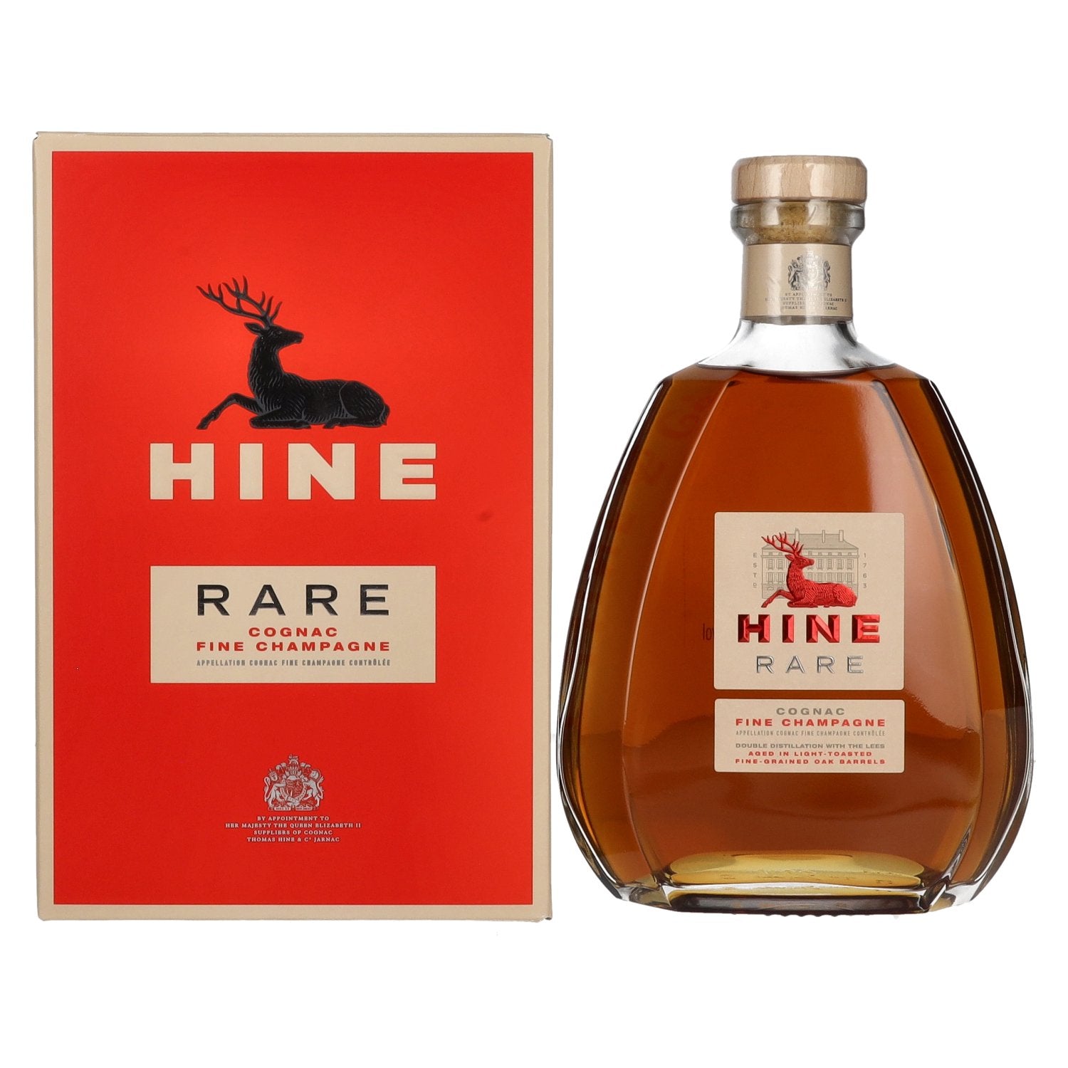 Hine RARE VSOP The Original Fine Champagne Cognac 40% Vol. 0.7l in Gift Box