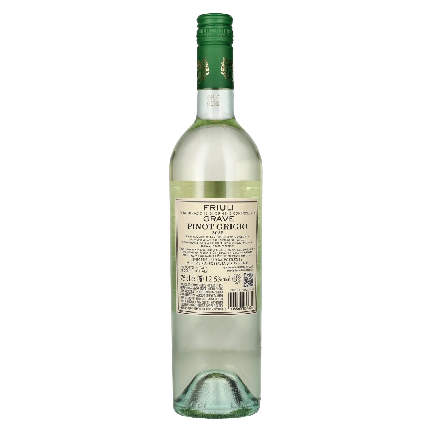 Doppio Passo Pinot Grigio Friuli Grave 2025 12,5% Vol. 0,75l