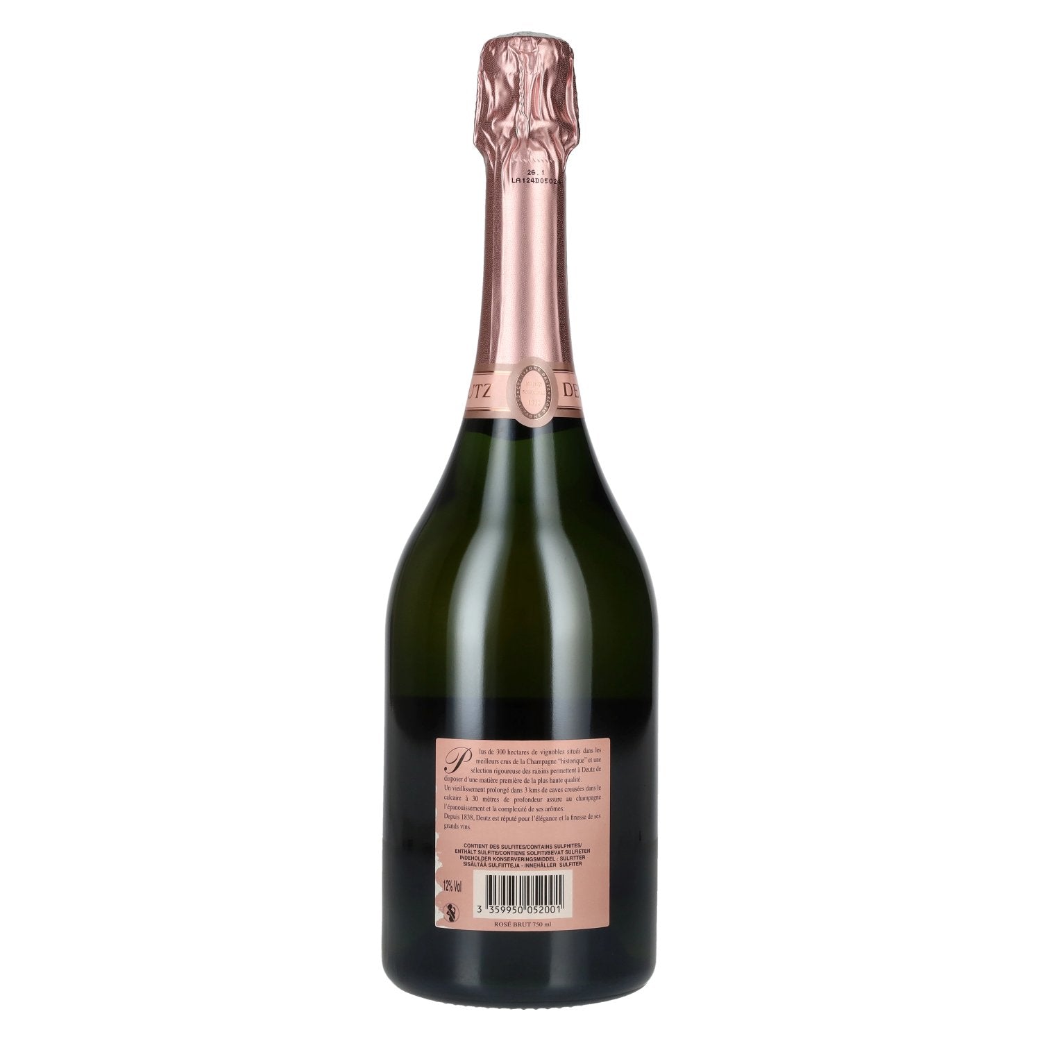 Deutz Champagne Rosé 12% Vol. 0,75l