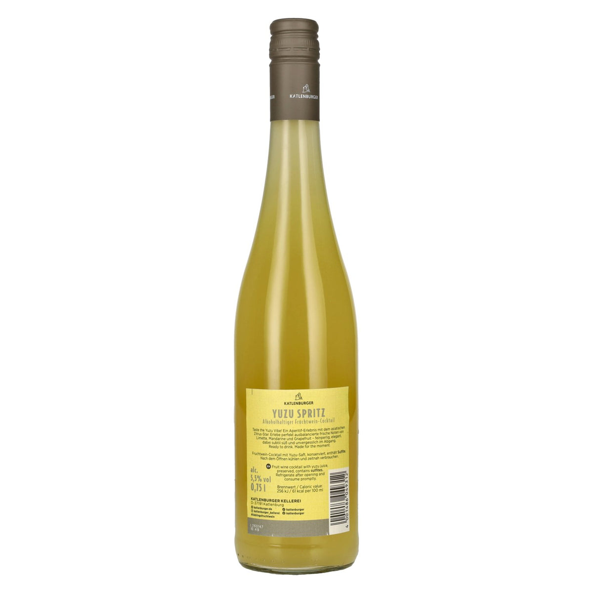 Katlenburger Yuzu Spritz 5.5% ABV 0.75l