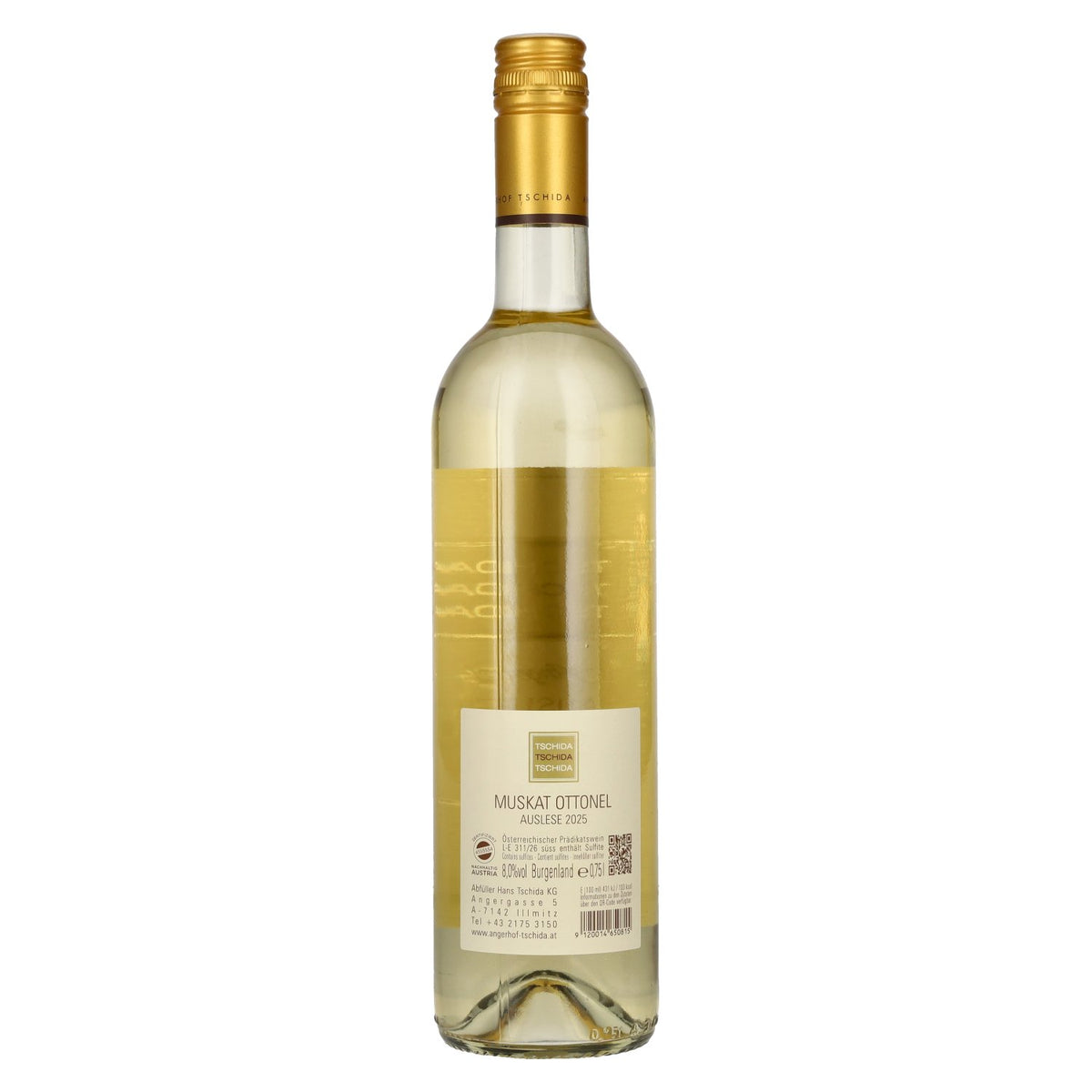 Tschida Angerhof Auslese Muskat Ottonel 2025 8% ABV 0.75l