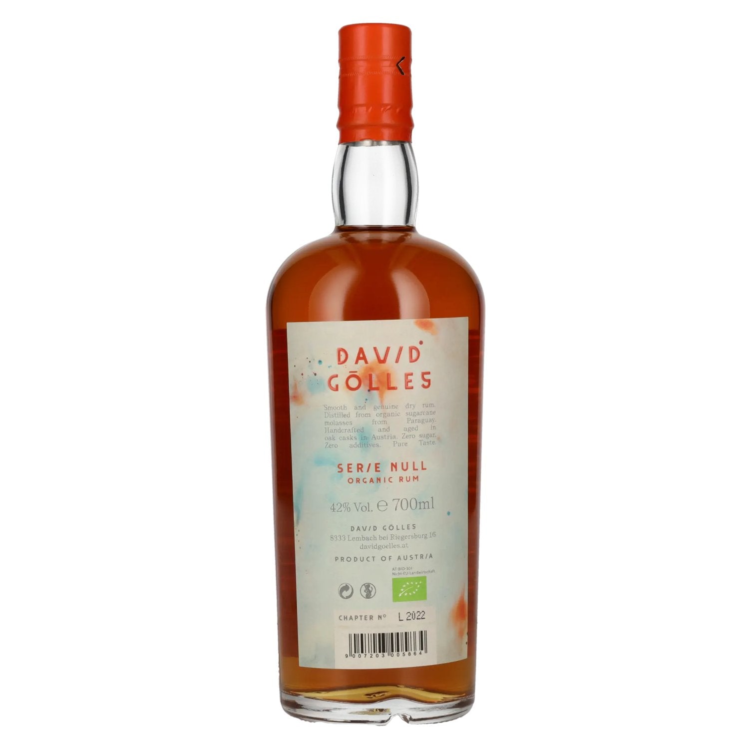 Ron Johan Serie Null Rum 42% Vol. 0.7l