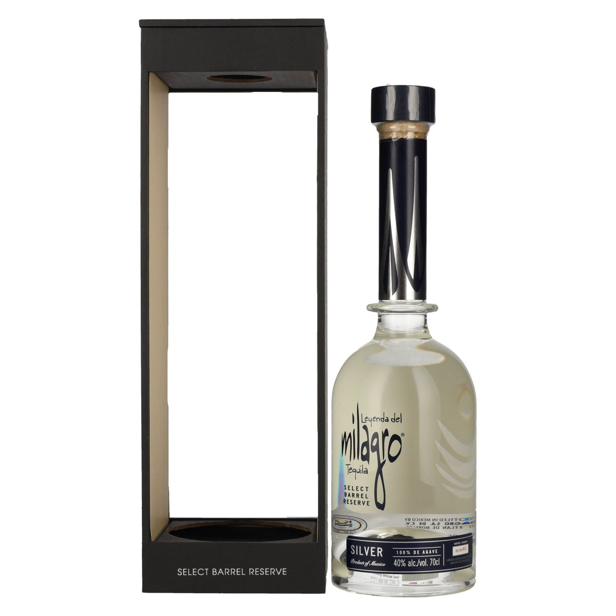 Leyenda del Milagro Tequila 100% Agave SELECT BARREL SILVER 40% Vol. 0.7l in gift box