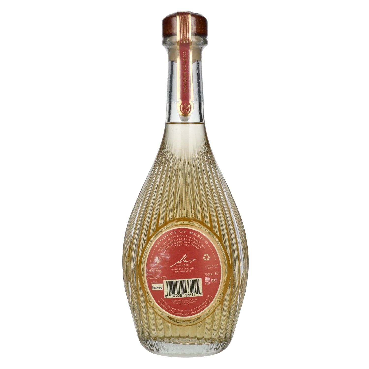 Chinaco REPOSADO Tequila 100% Puro Agave Azul 40% Vol. 0,7l