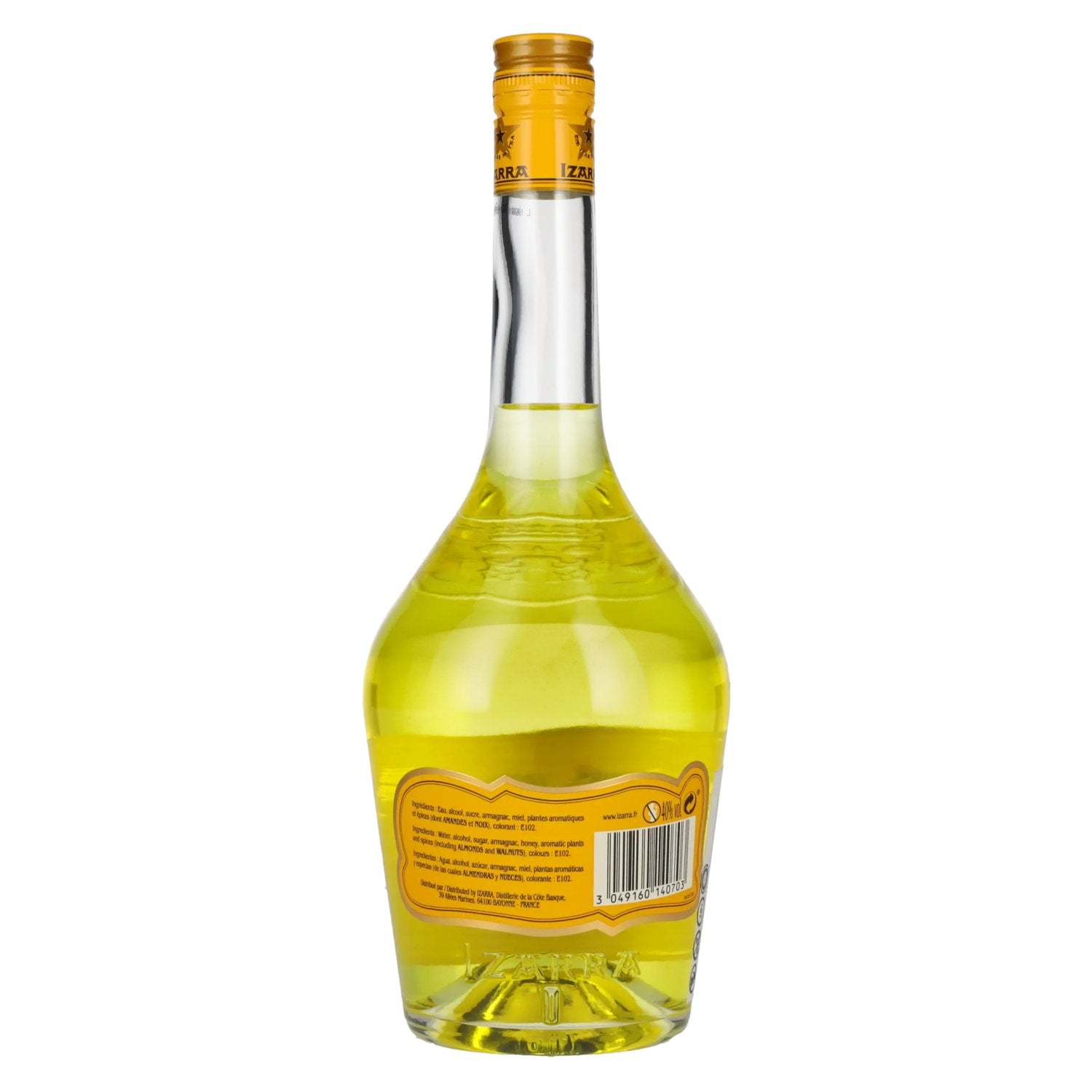 Izarra LA MARQUE DU PAYS BASQUE Yellow Liqueur 40% Vol. 0.7l
