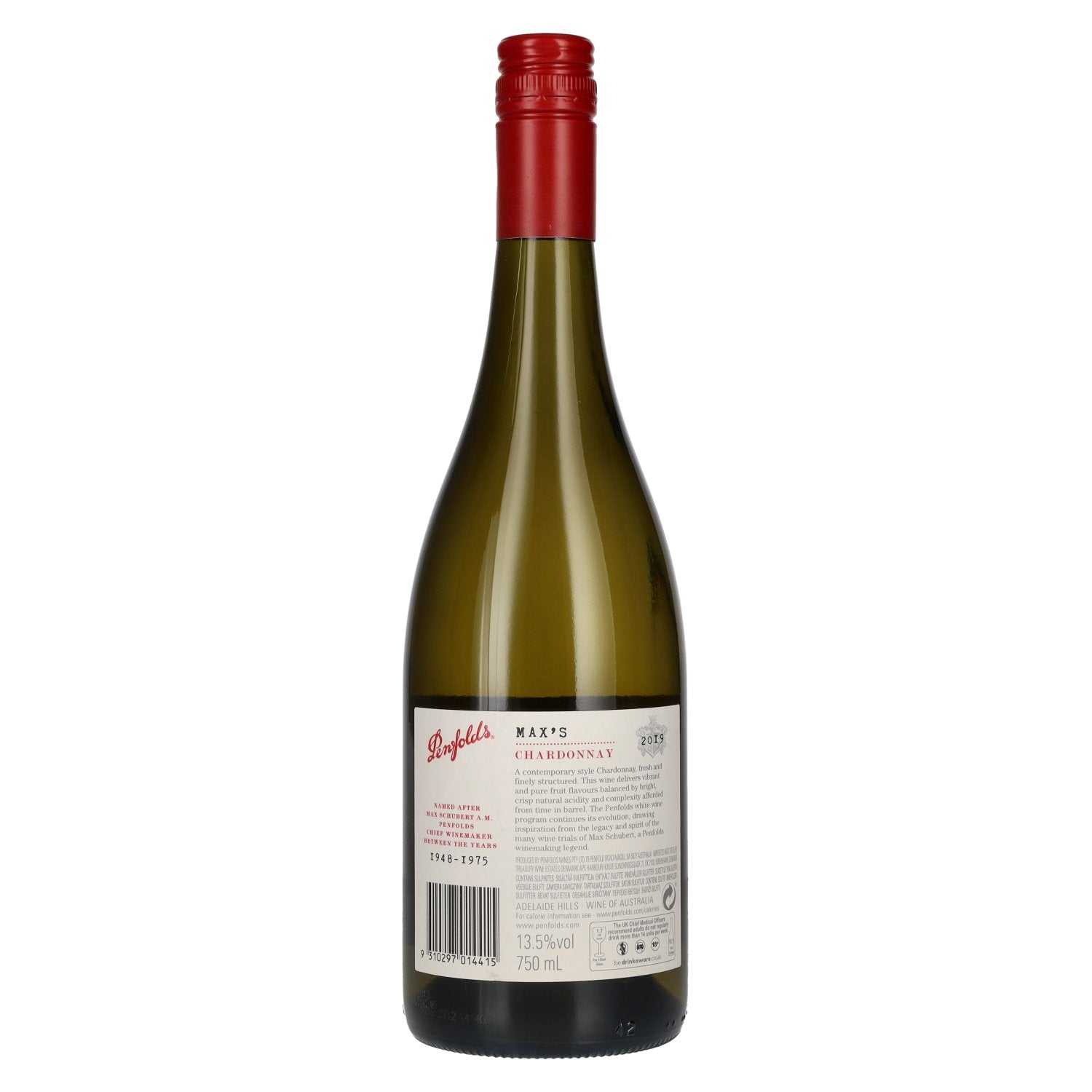 Penfolds MAX'S Chardonnay 2019 13.5% ABV 0.75l