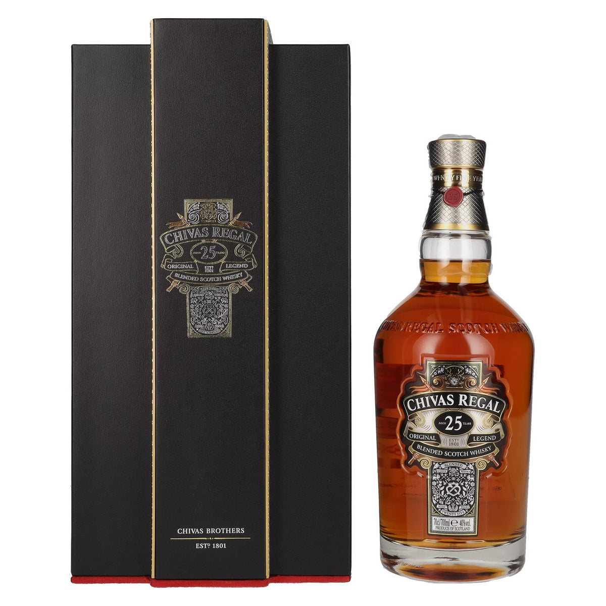 Chivas Regal 25 Years Old ORIGINAL LEGEND 40% Vol. 0,7l in Geschenkbox