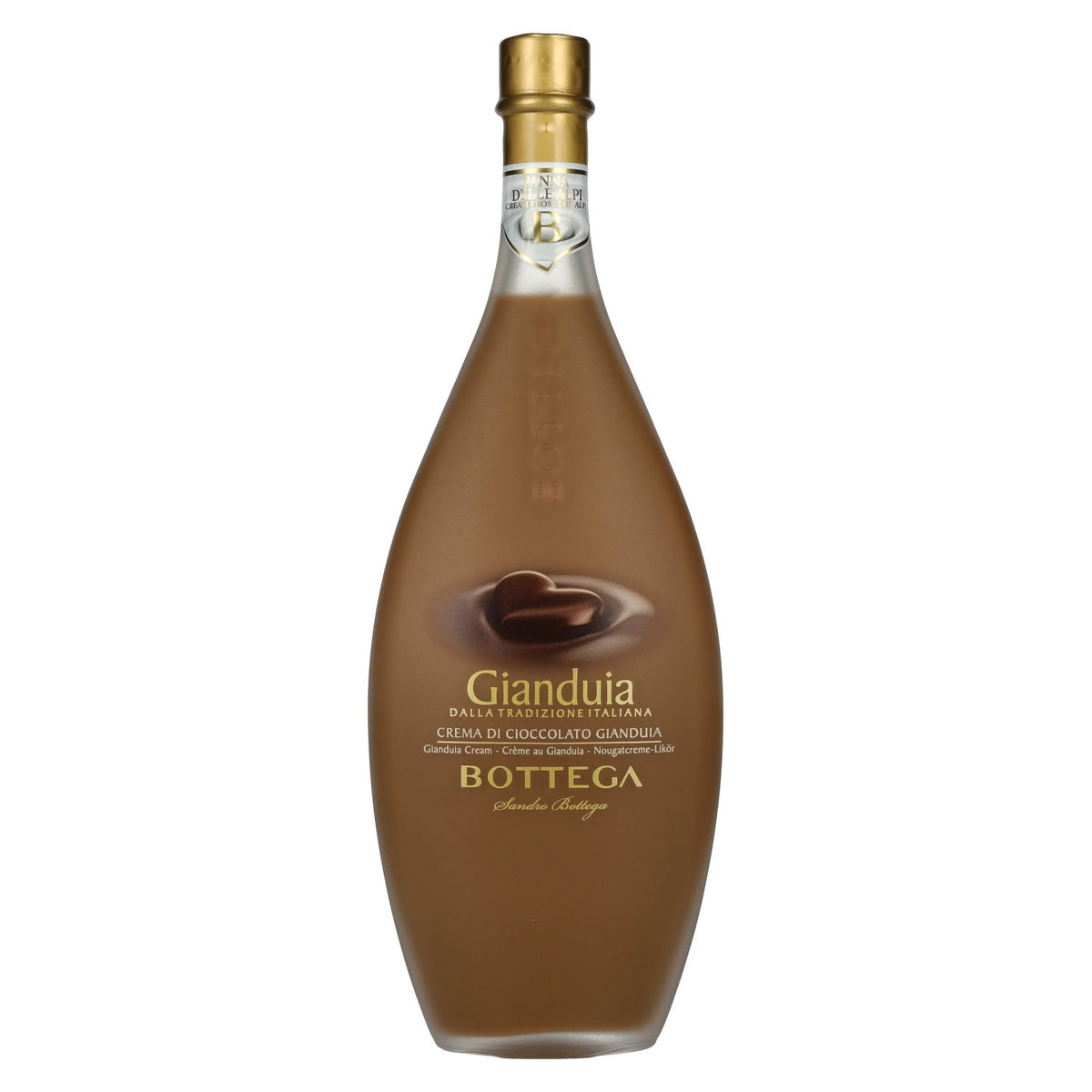 Bottega Crema di CIOCCOLATO GIANDUIA Cream Liqueur 17% vol. 0.5 l