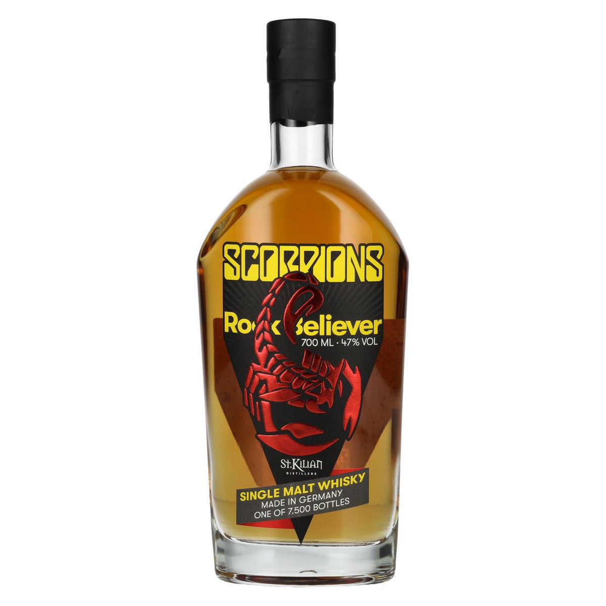 St. Kilian SCORPIONS ROCK BELIEVER Single Malt Whisky 47% Vol. 0.7L