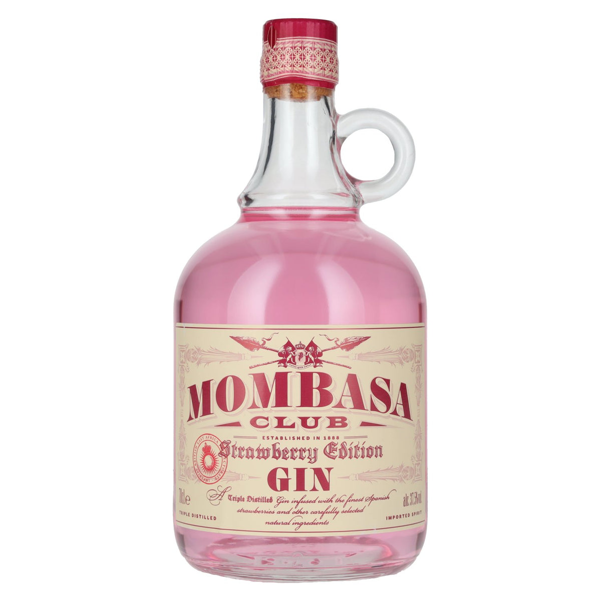 Mombasa Club Strawberry Edition Gin 37.5% Vol. 0.7l