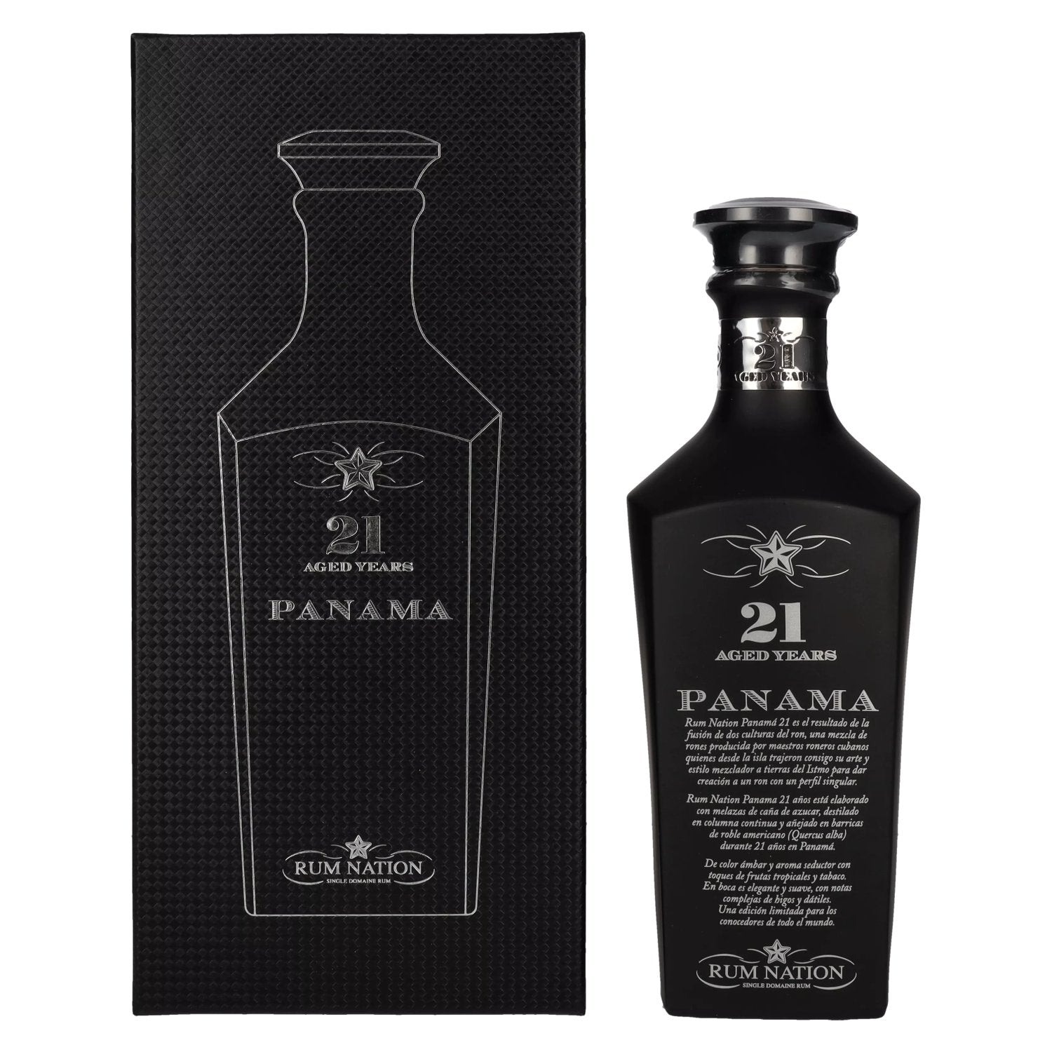Rum Nation Panama 21 Years Old Black Edition 43% Vol. 0.7l in gift box