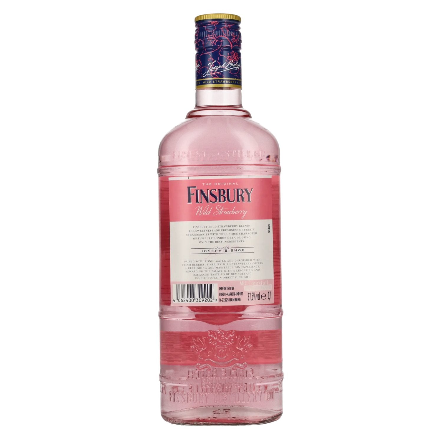 Finsbury Wild Strawberry Gin 37,5% Vol. 0,7l