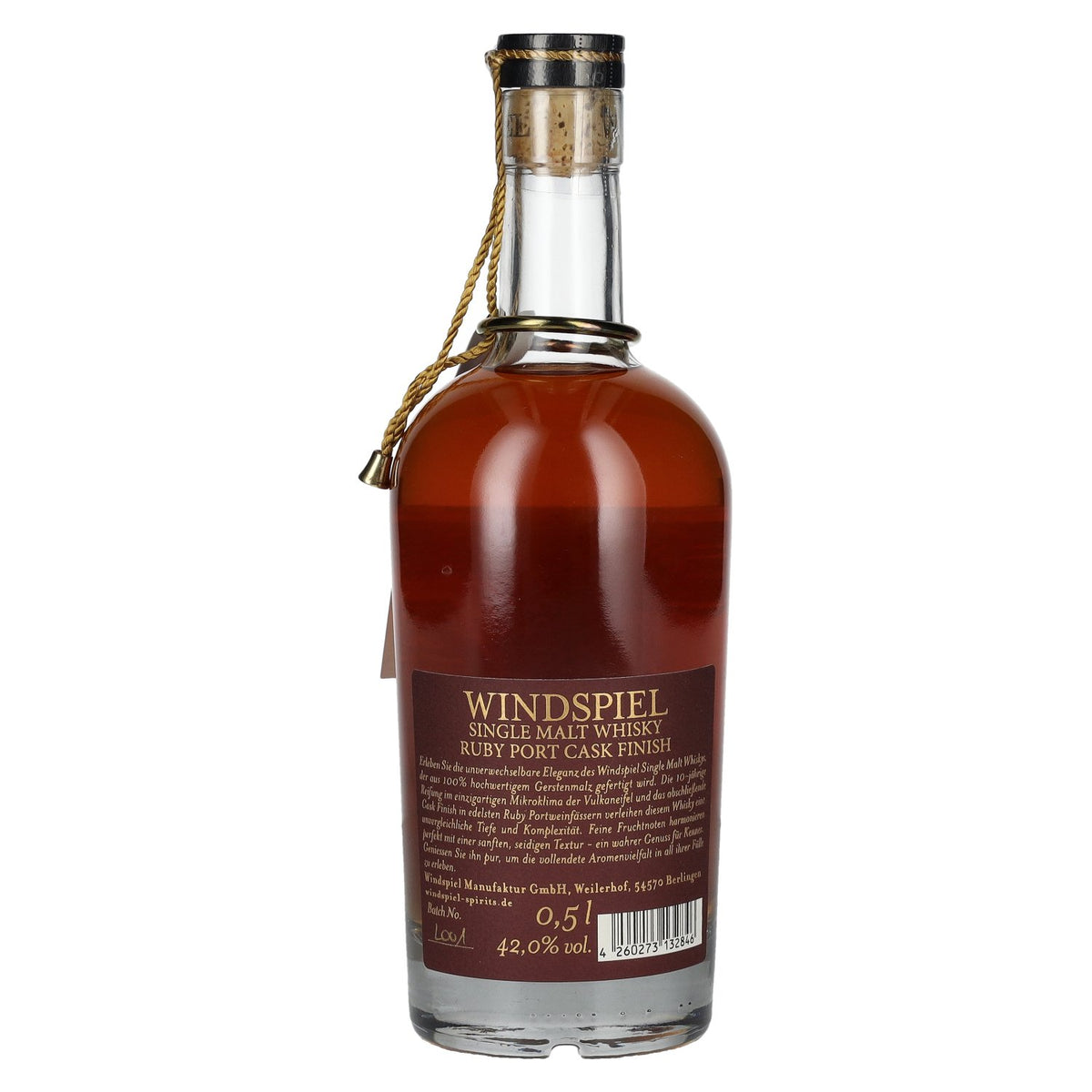 Windspiel 10 Years Old Old Port Cask Finish Single Malt Whisky 42% ABV 0.5l