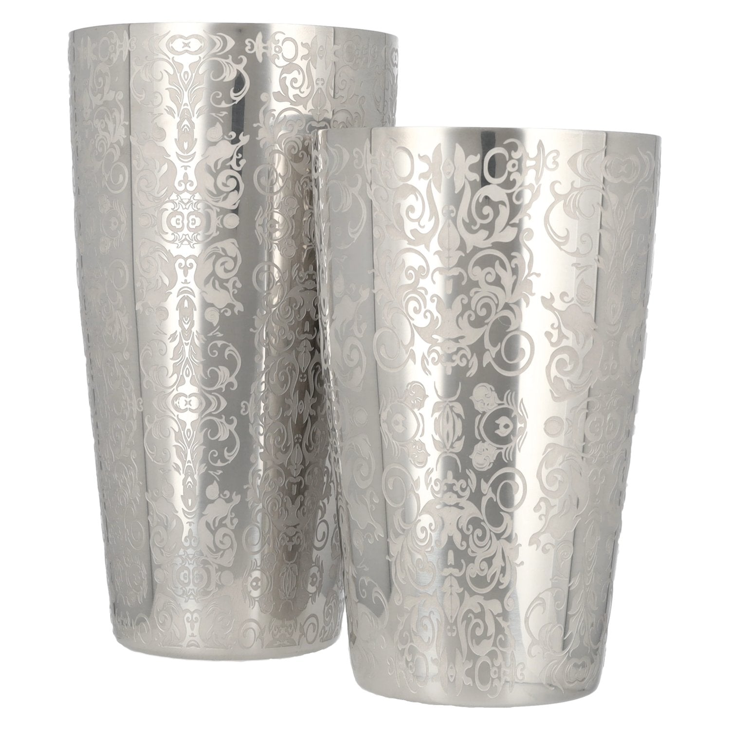 Boston shaker with an ivy pattern