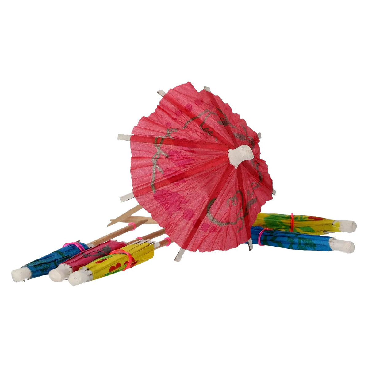 Decopicker ice cream umbrella 6 pieces