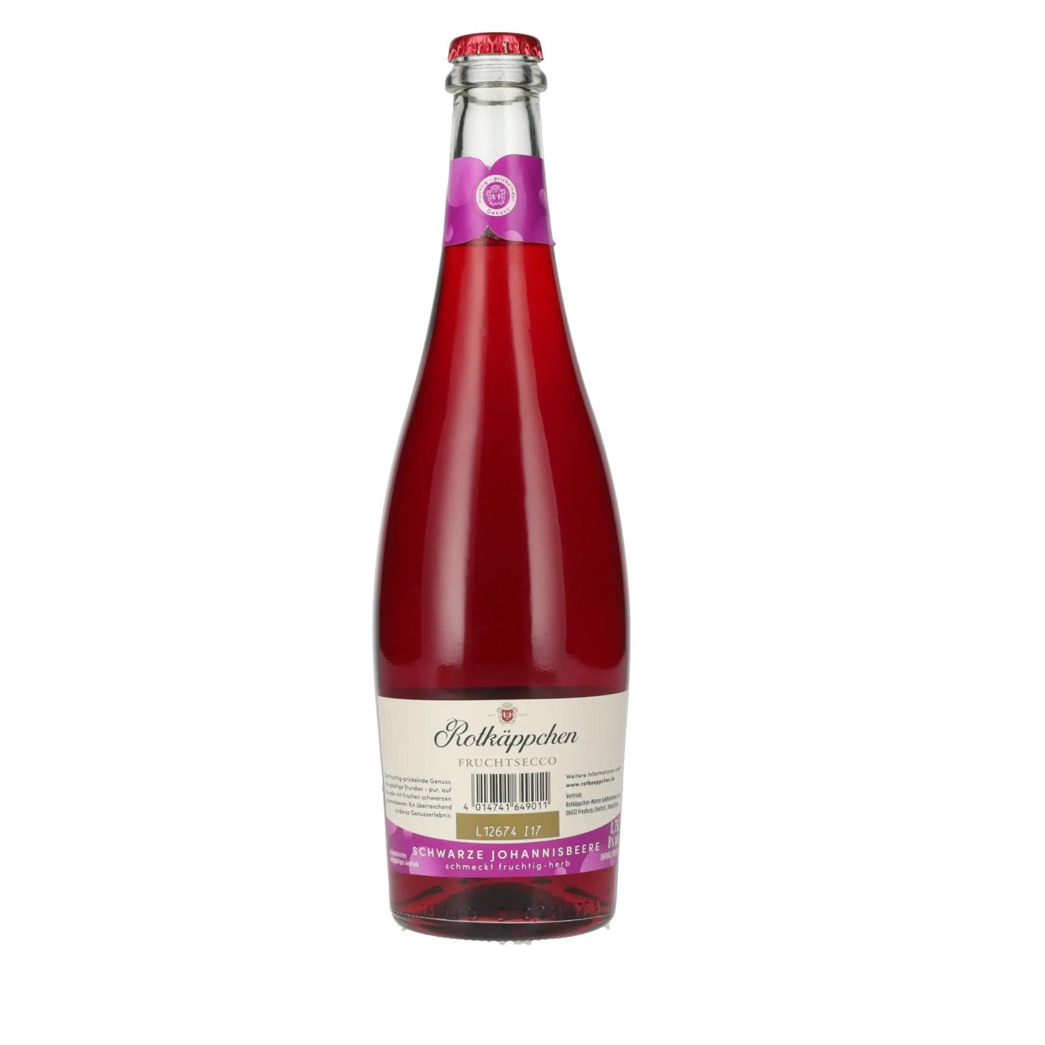 Rotkäppchen Fruit Secco BLACKCURRANT 8% Vol. 0.75l